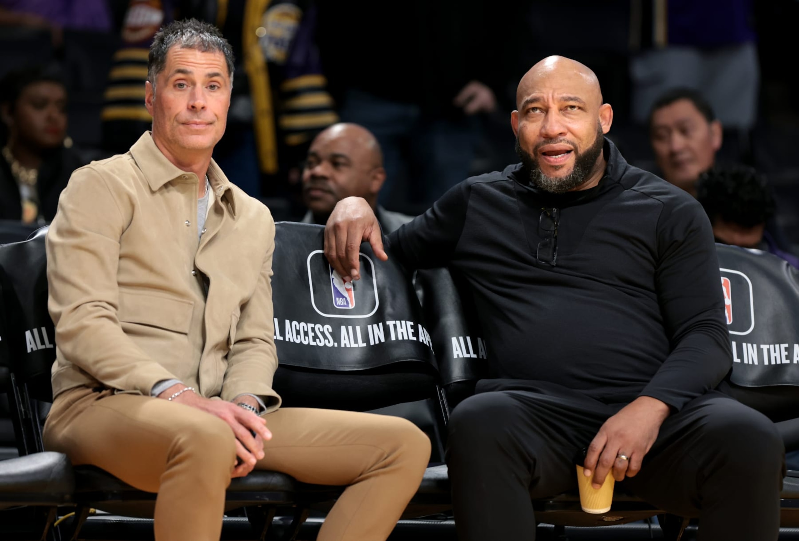 Rob Pelinka and Darvin Ham