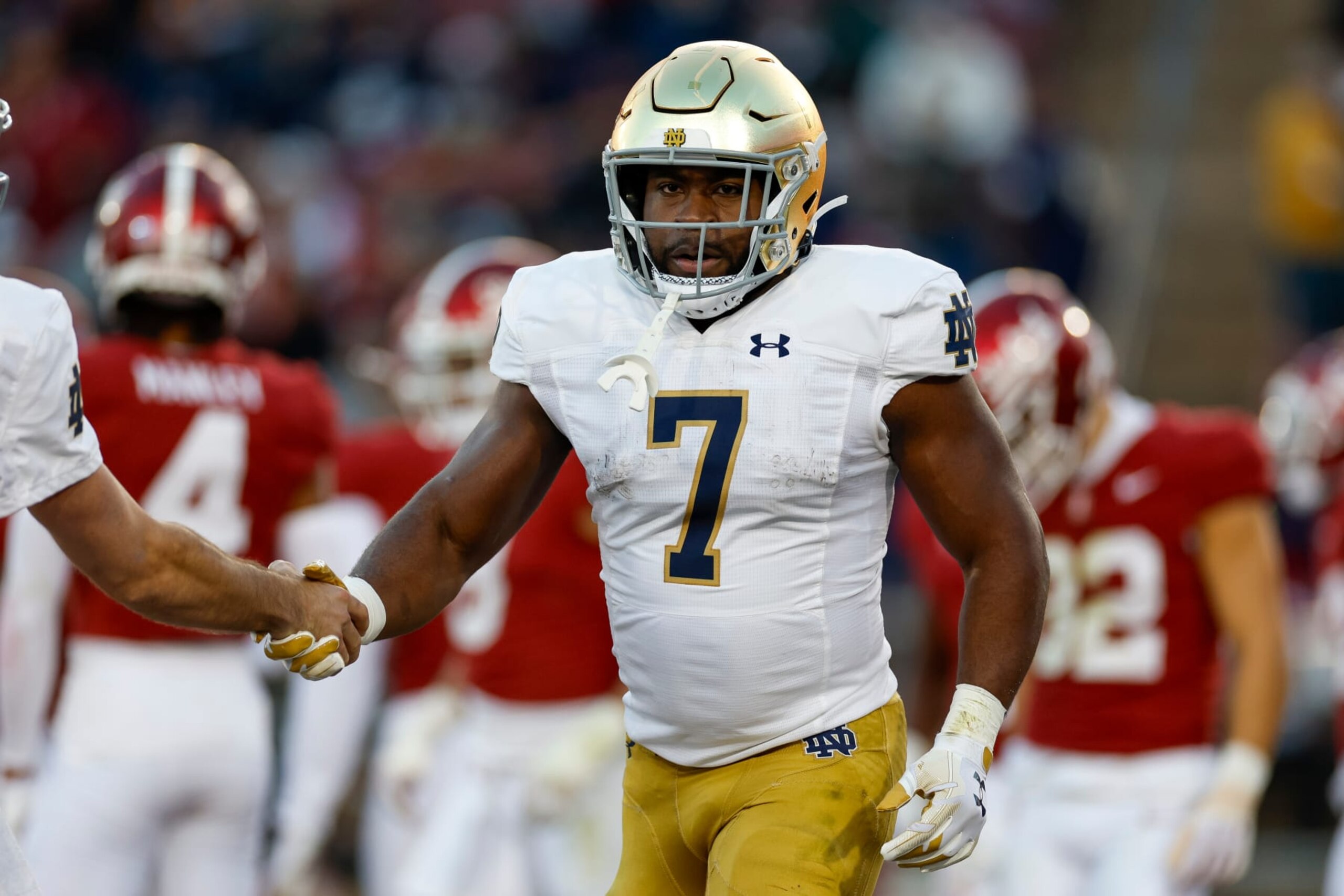 Notre Dame RB prospect Audric Estimé