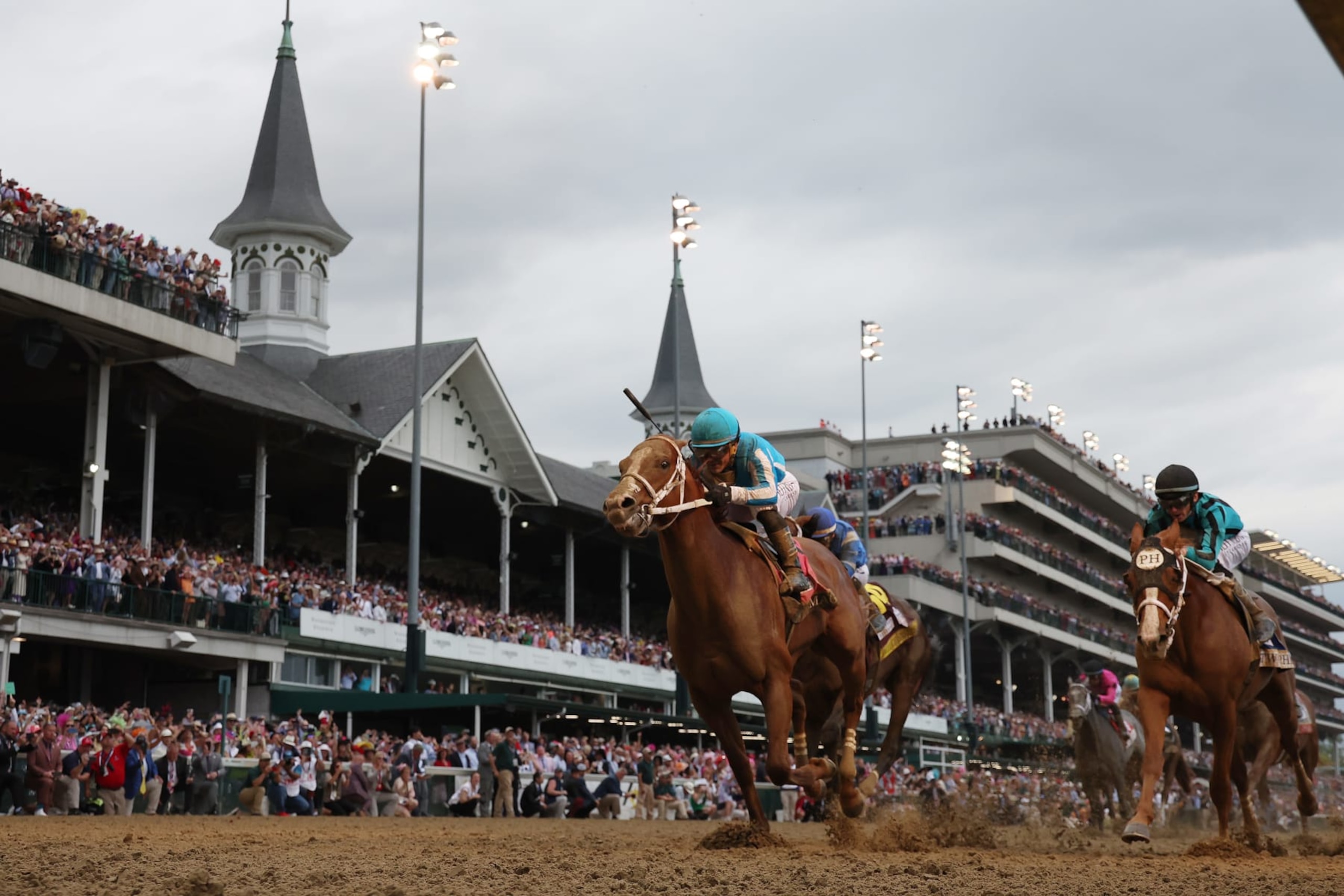 2023 winner Mage and jockey Javier Castellano