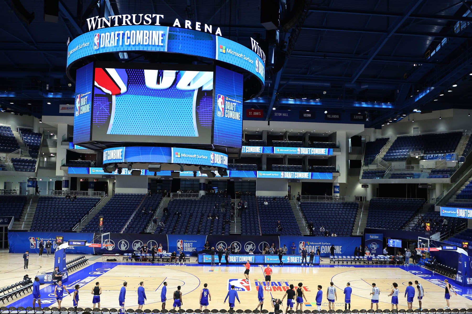 CHICAGO, ILLINOIS - MAY 17: A general view of the Wintrust Arena  during the NBA Draft Combine on May 17, 2023 in Chicago, Illinois. NOTE TO USER: User expressly acknowledges and agrees that, by downloading and or using this photograph, User is consenting to the terms and conditions of the Getty Images License Agreement. (Photo by Stacy Revere/Getty Images)