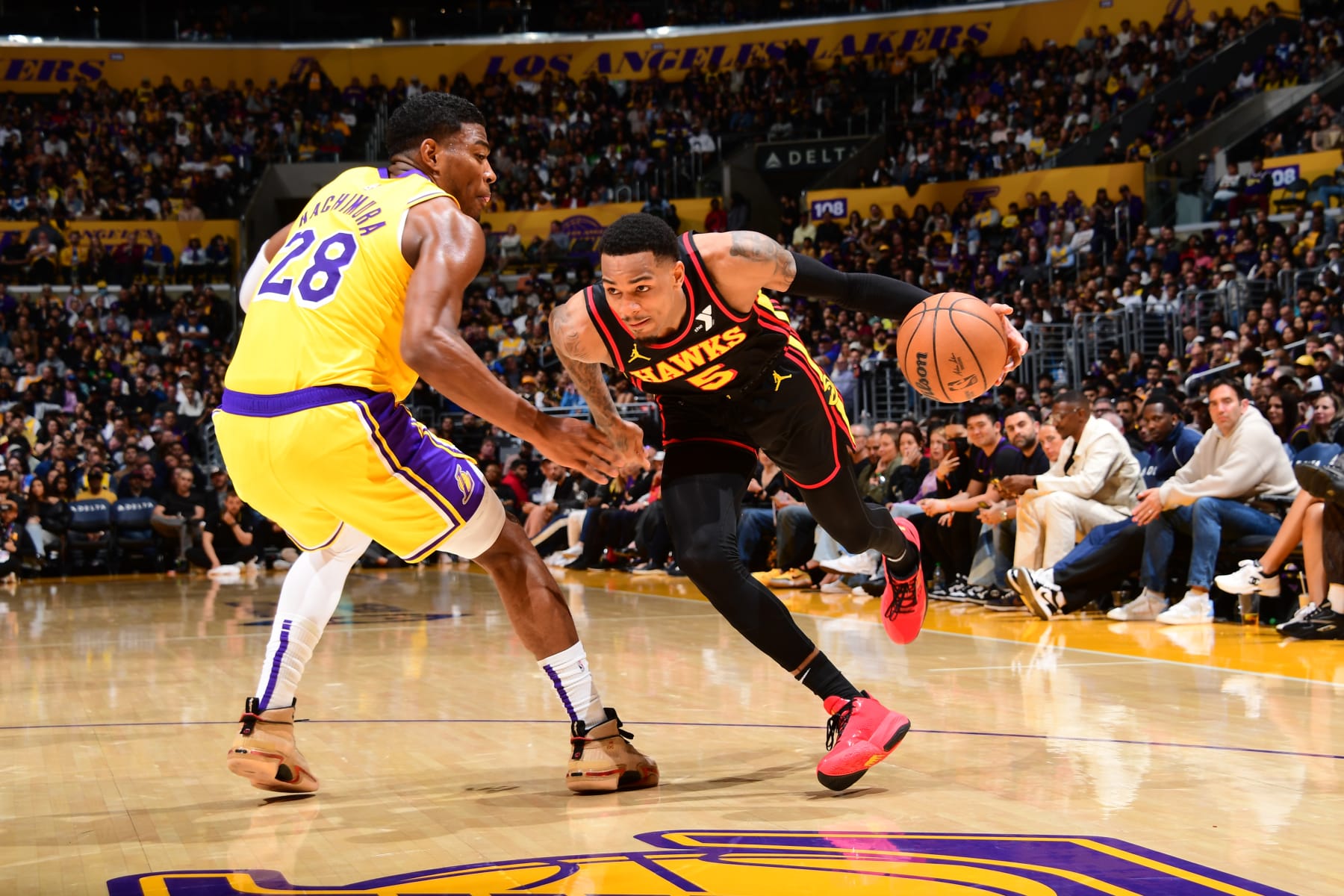 Rui Hachimura and Dejounte Murray