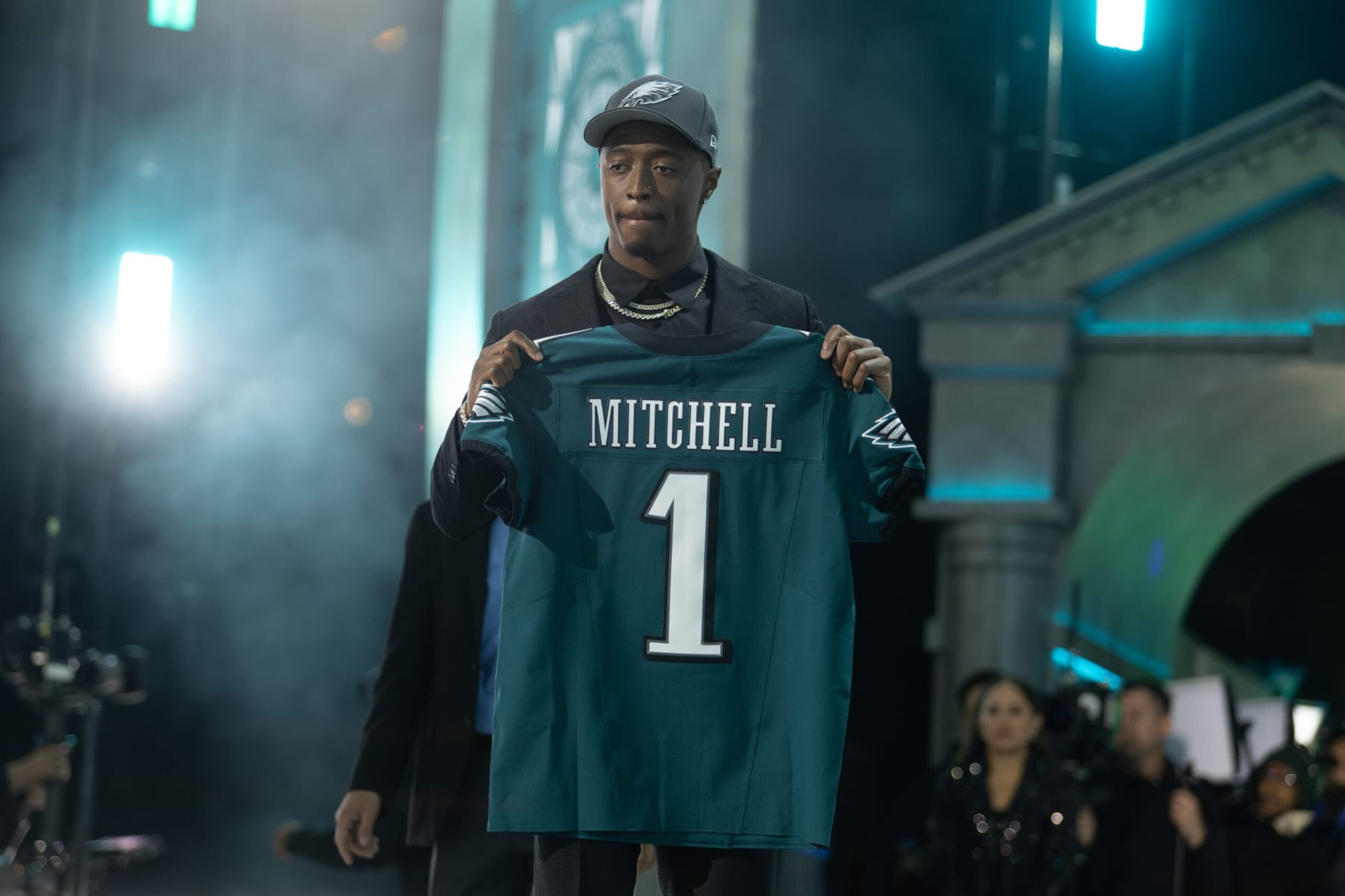 Eagles cornerback Quinyon Mitchell