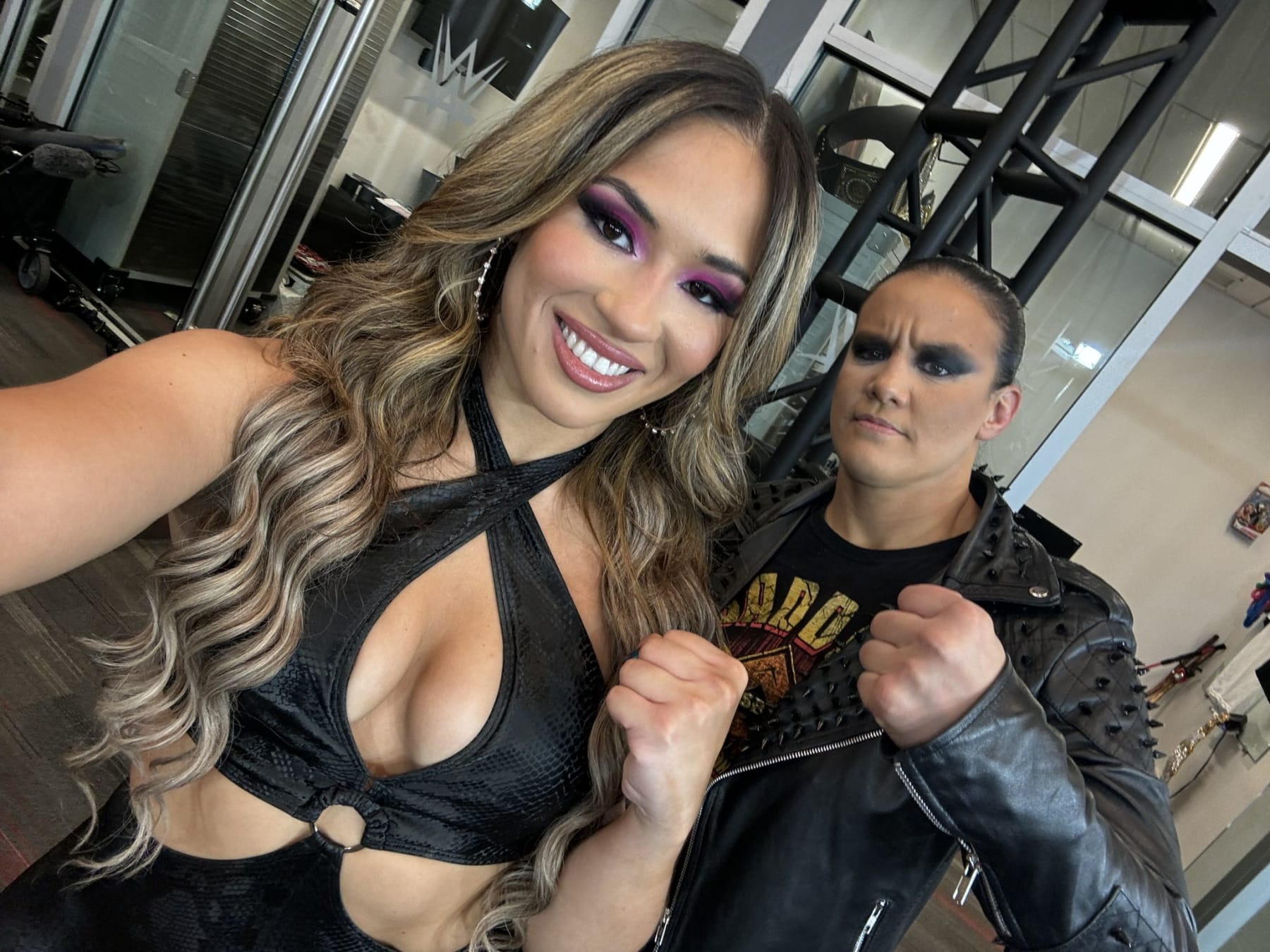 Lola Vice and Shayna Baszler.