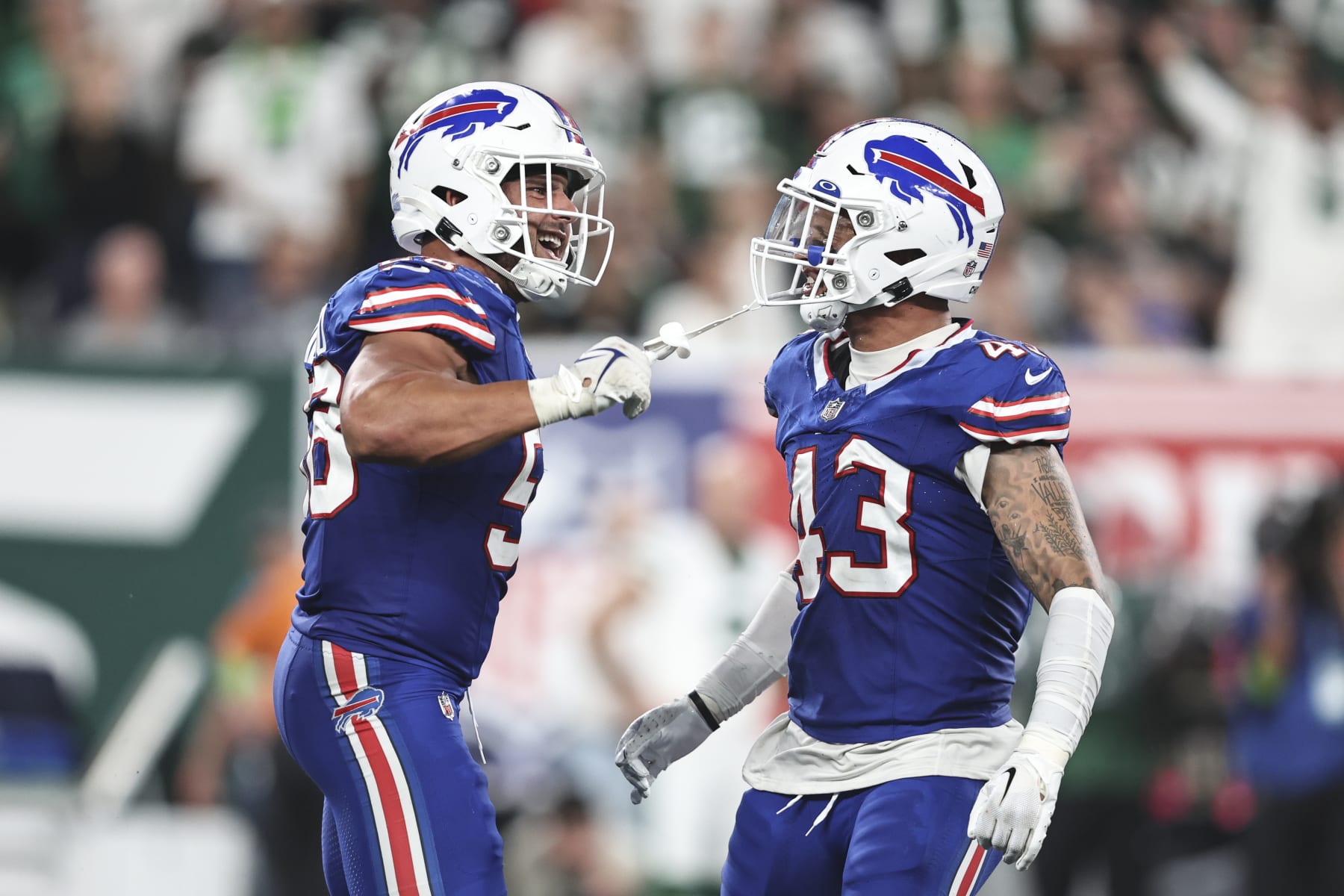 Matt Milano and Terrel Bernard