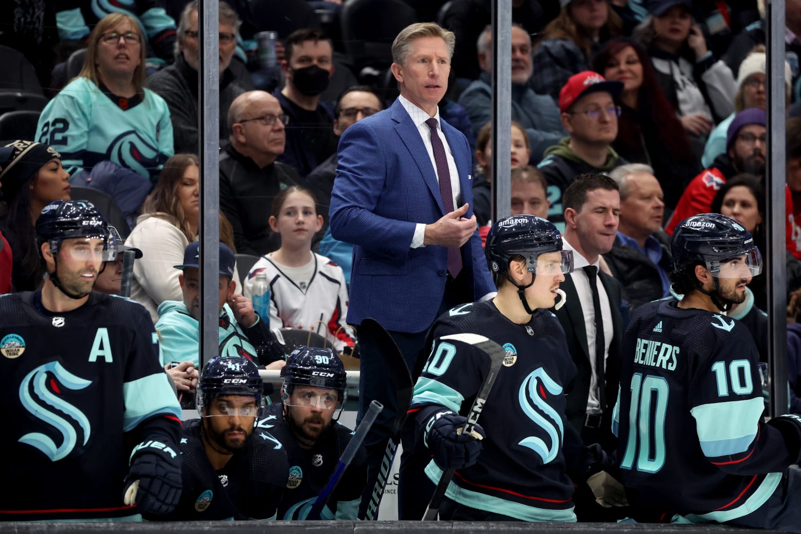 Former Seattle Kraken head coach Dave Hakstol