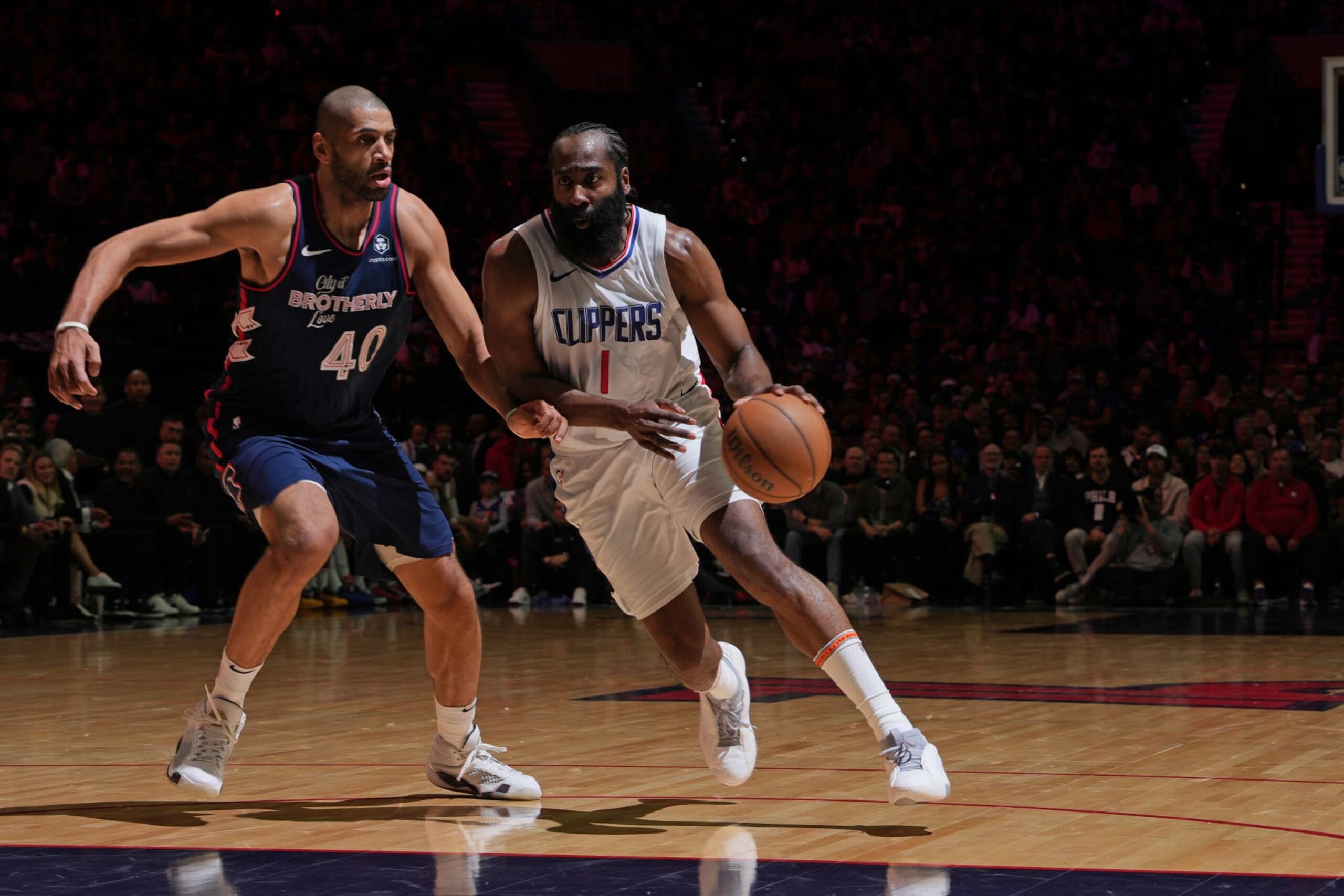 Nicolas Batum and James Harden