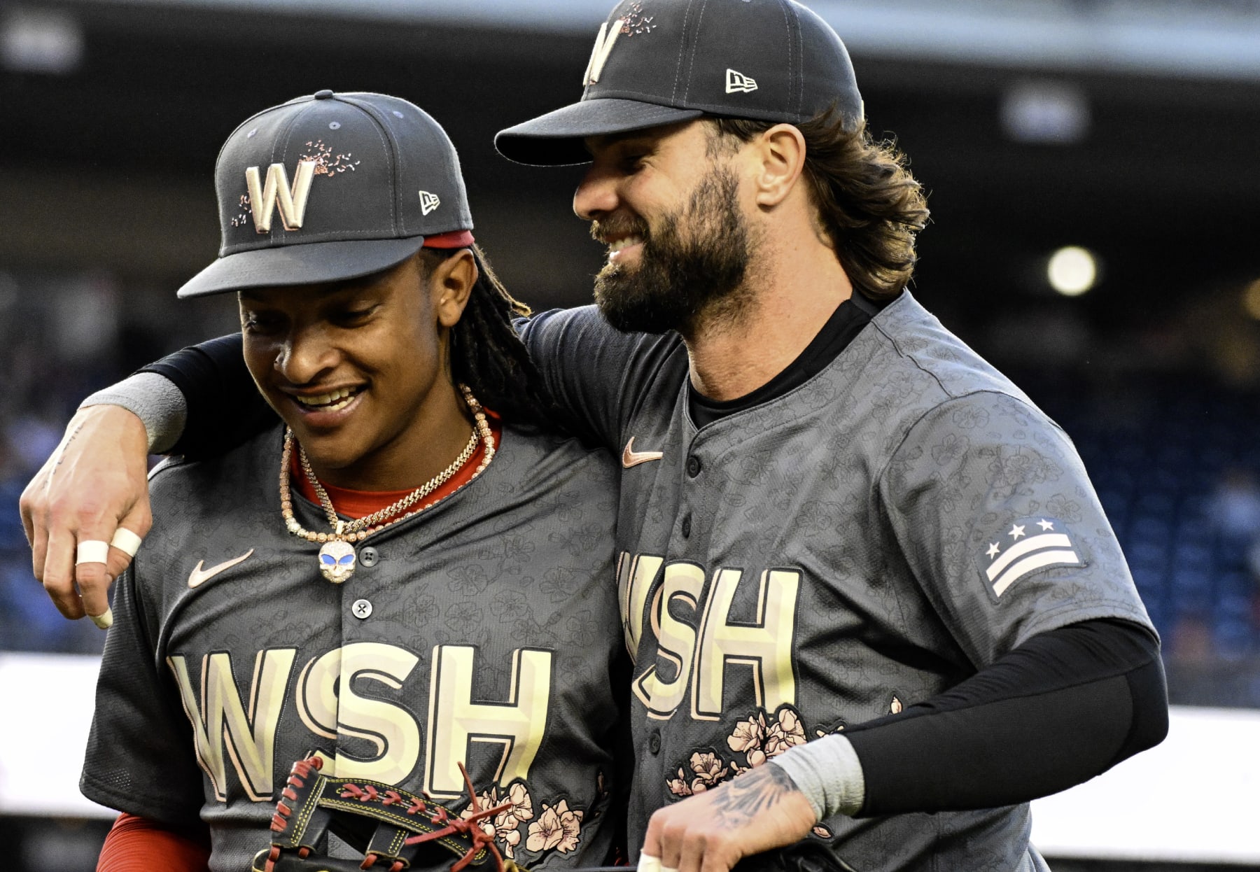 CJ Abrams (L) and Jesse Winker (R)