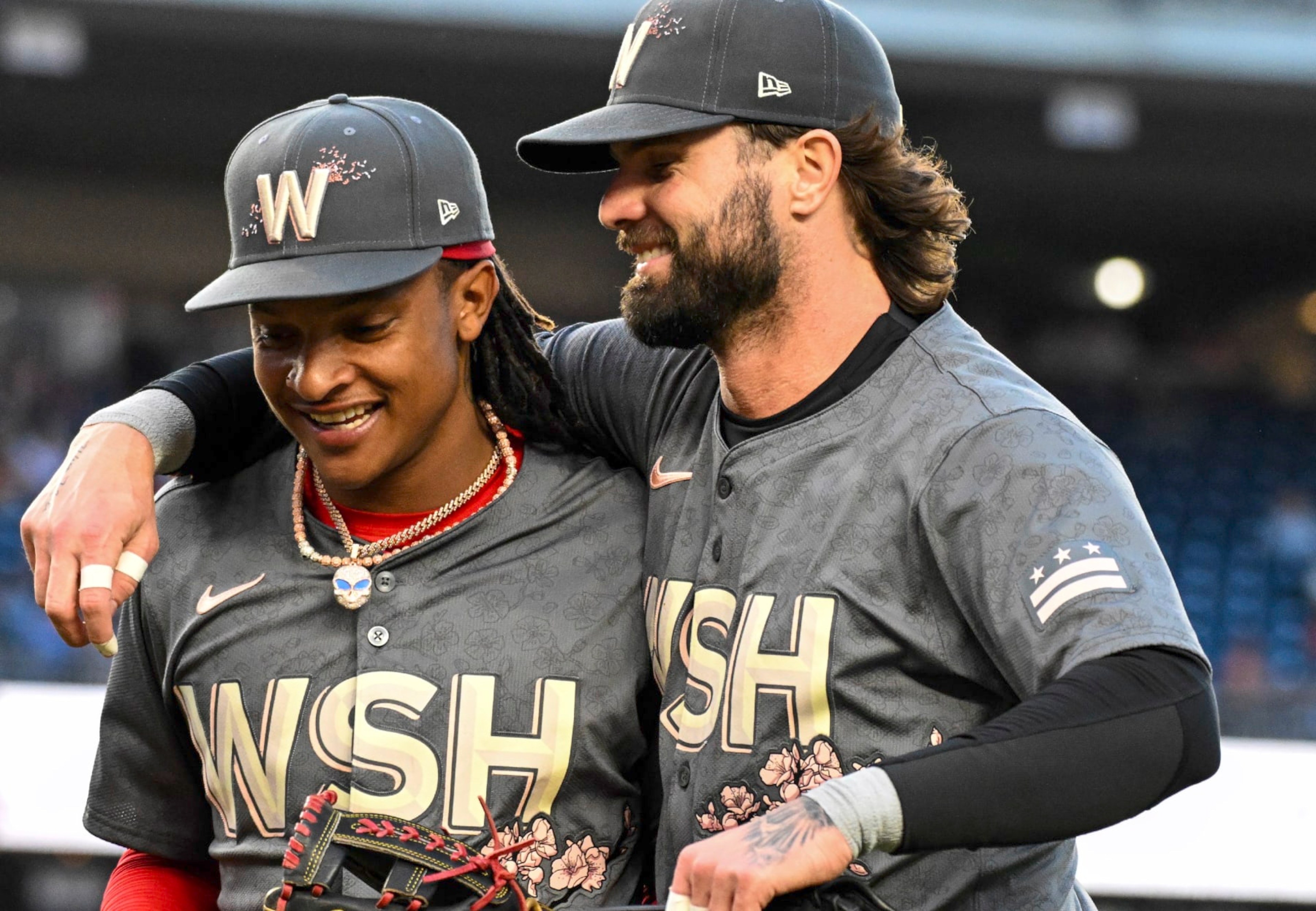 CJ Abrams (L) and Jesse Winker (R)