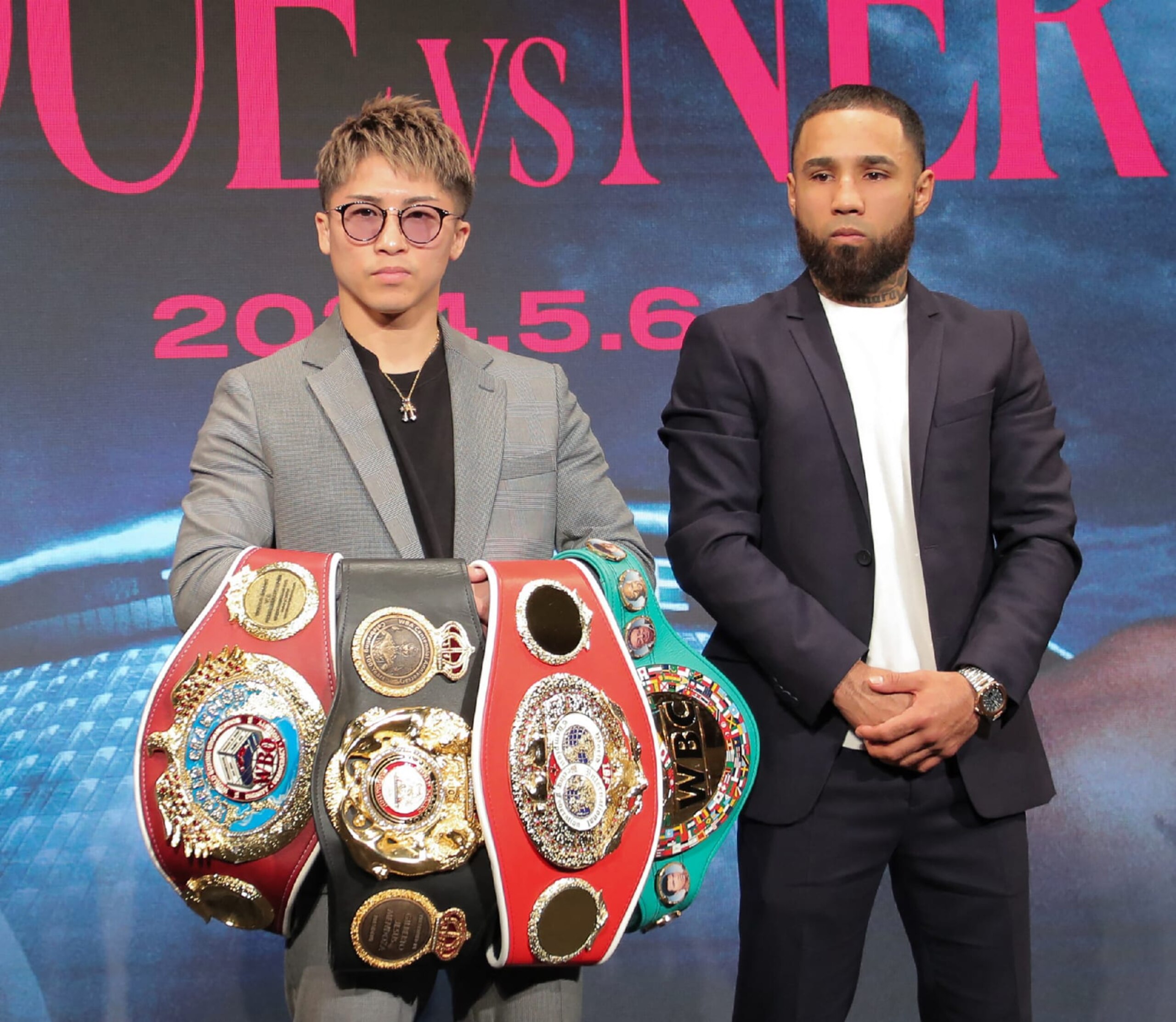 Naoya Inoue and Luis Nery Naoya Inoue and Luis Nery