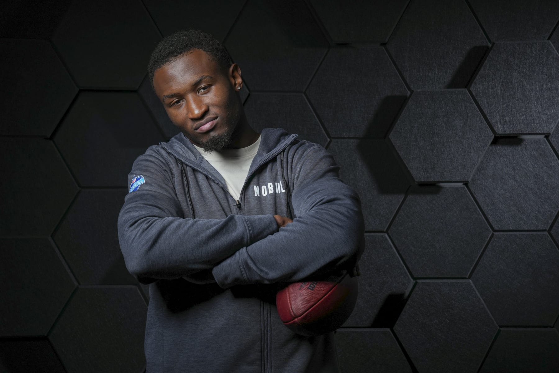 INDIANAPOLIS, INDIANA - MARCH 2: Safety Tyler Nubin of the Minnesota Golden Gophers poses for portraits at the Indiana Convention Center on March 2, 2024 in Indianapolis, Indiana. (Photo by Todd Rosenberg/Getty Images)
