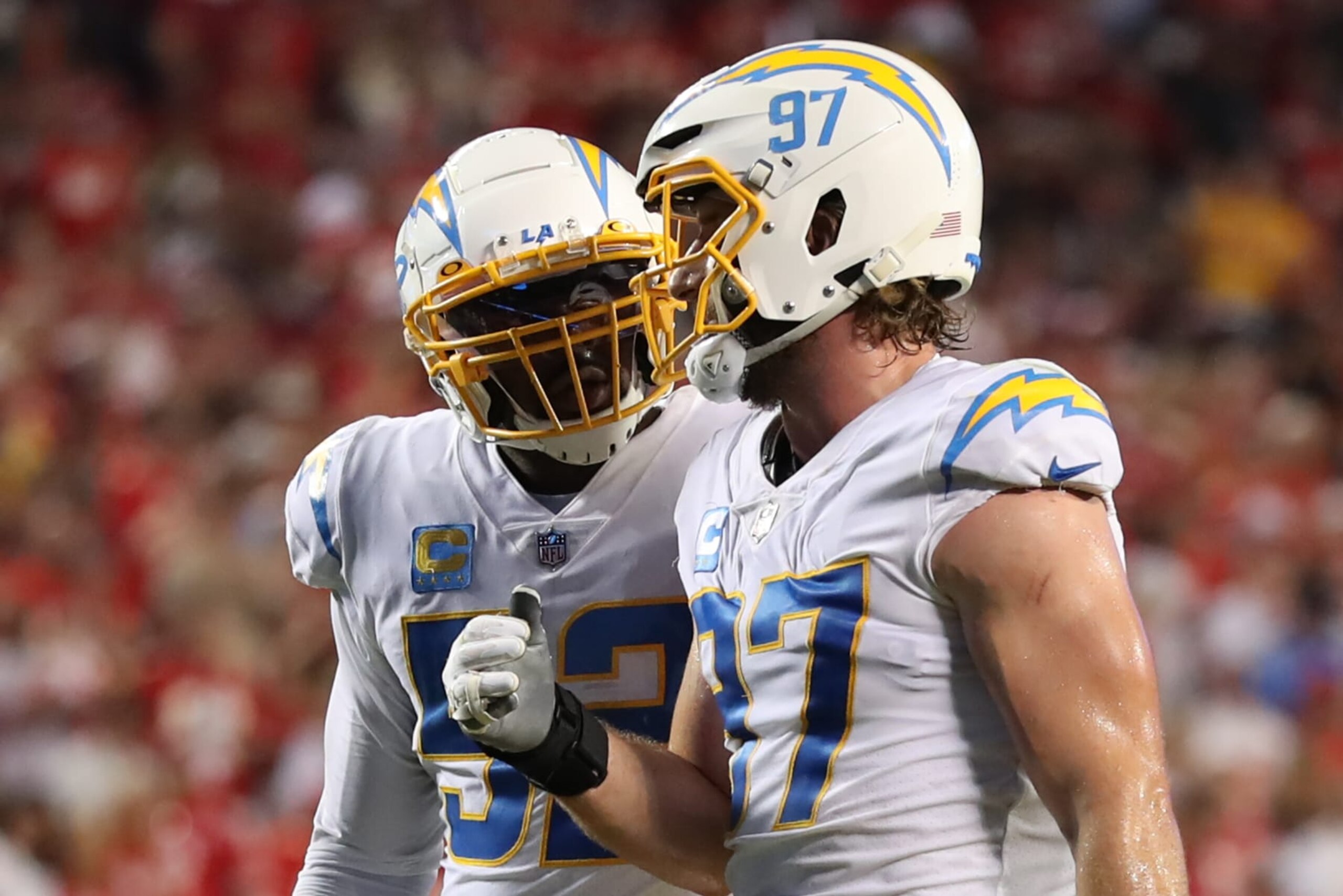Khalil Mack and Joey Bosa