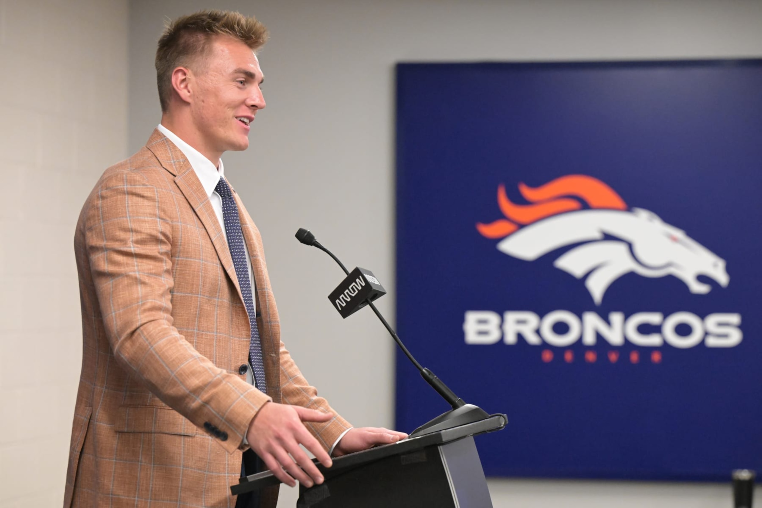Denver Broncos QB Bo Nix Denver Broncos QB Bo Nix