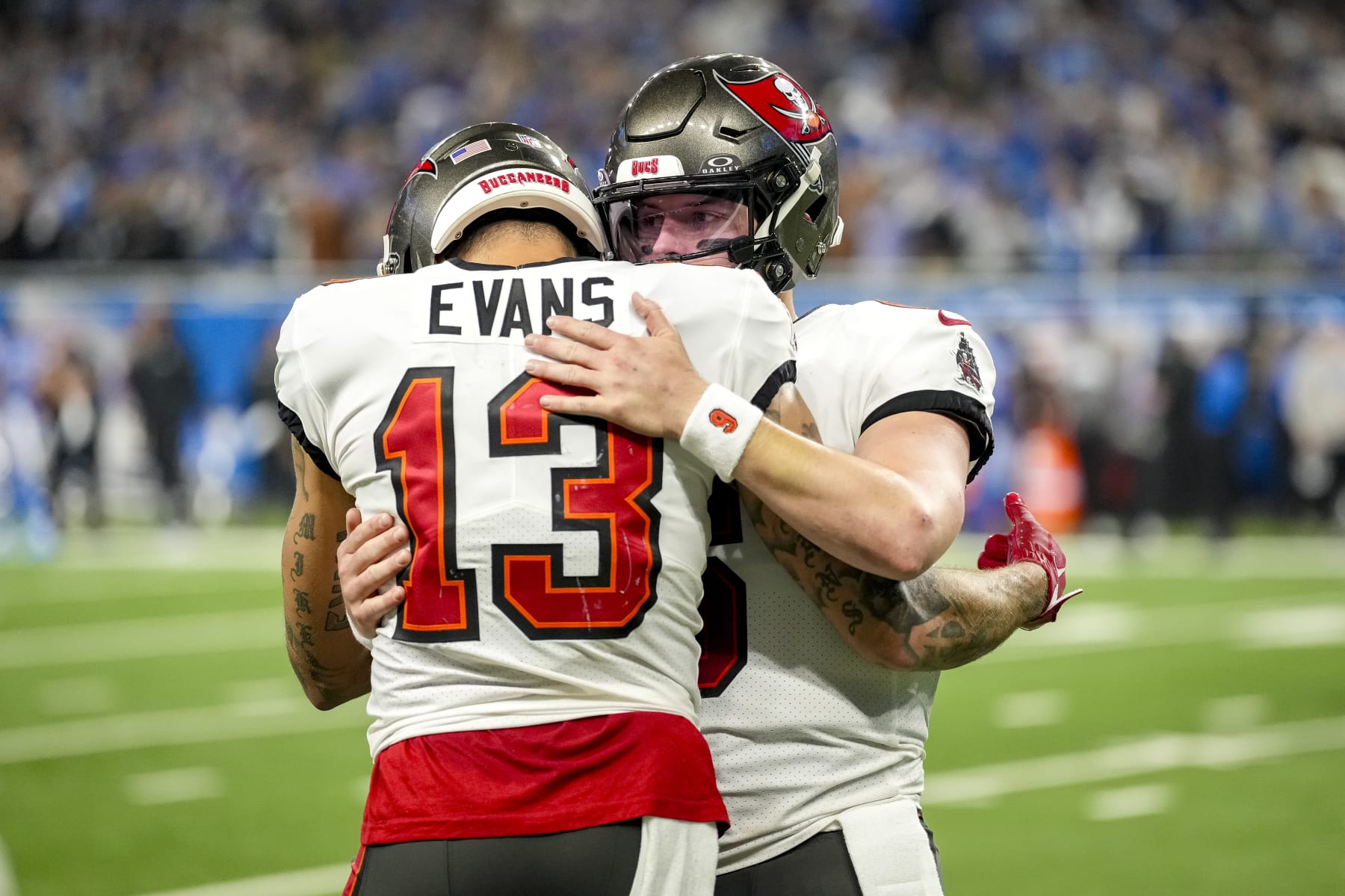 WR Mike Evans and QB Baker Mayfield