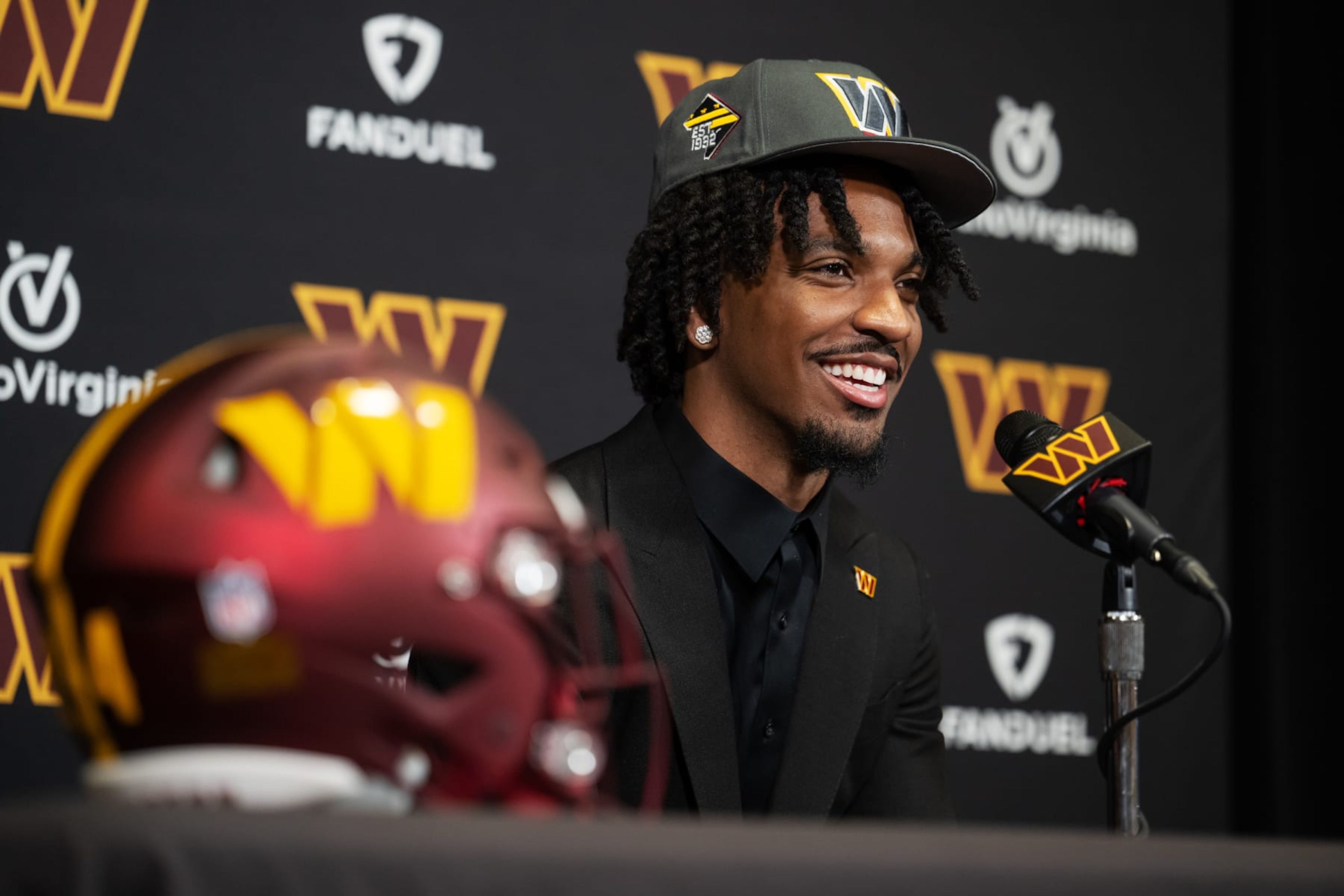 Commanders QB Jayden Daniels