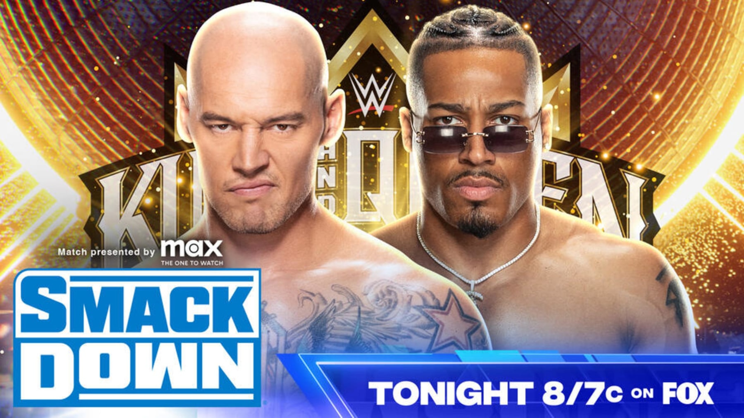 Baron Corbin and Carmelo Hayes. Baron Corbin and Carmelo Hayes.