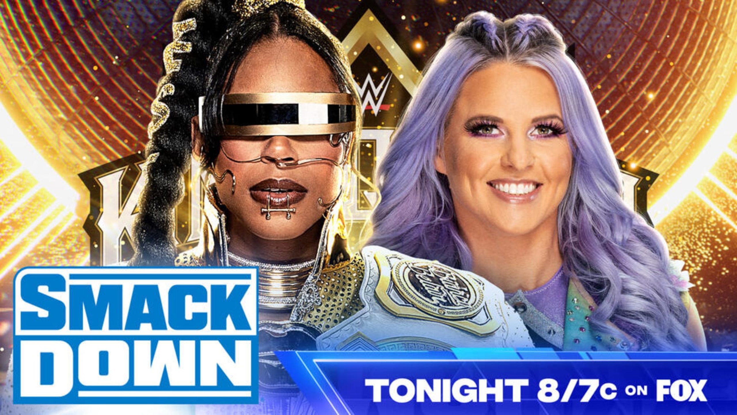 Bianca Belair and Candice LeRae. Bianca Belair and Candice LeRae.