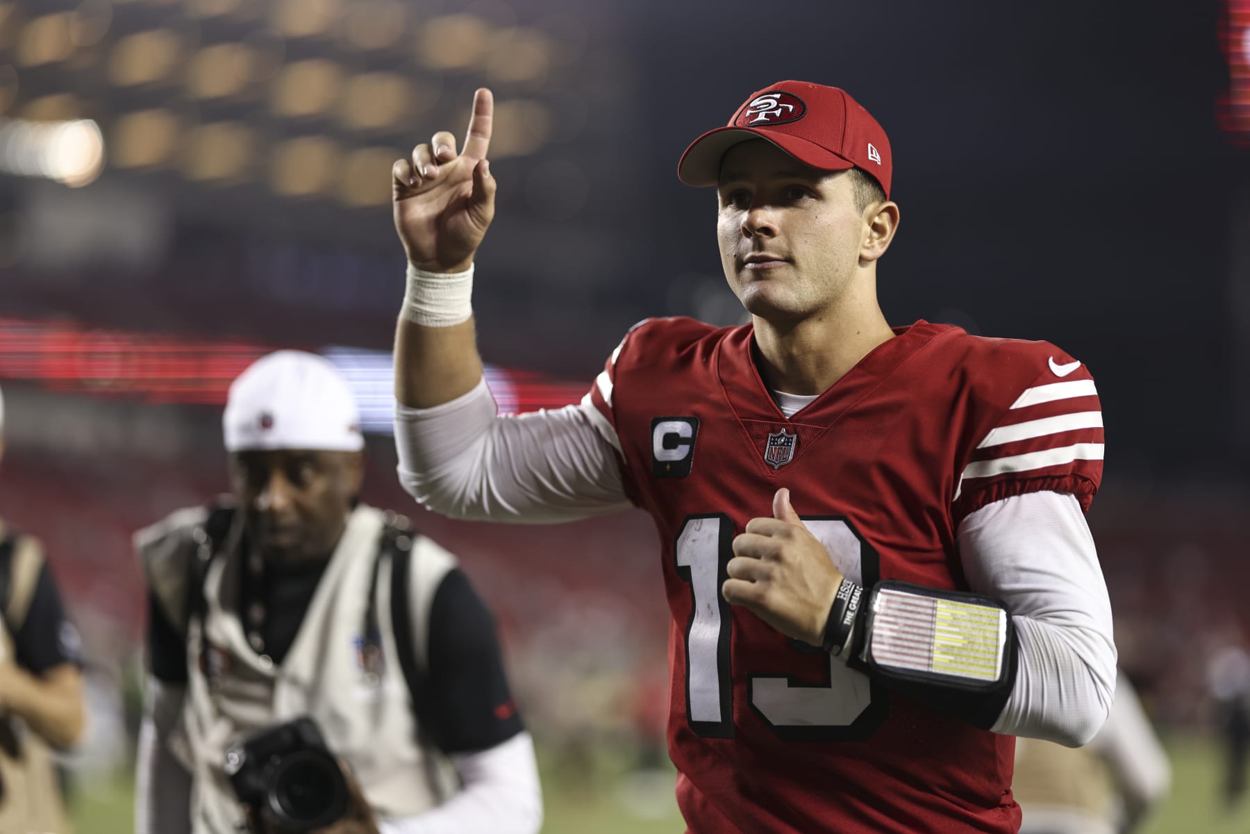49ers quarterback Brock Purdy