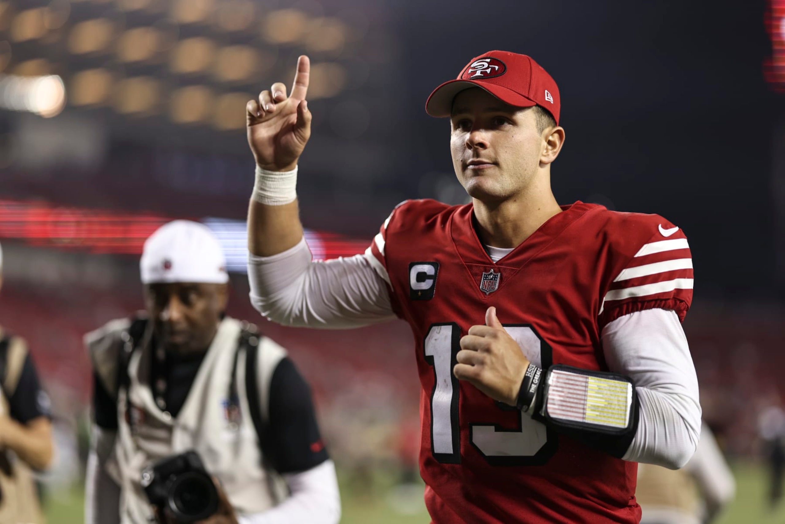 49ers quarterback Brock Purdy