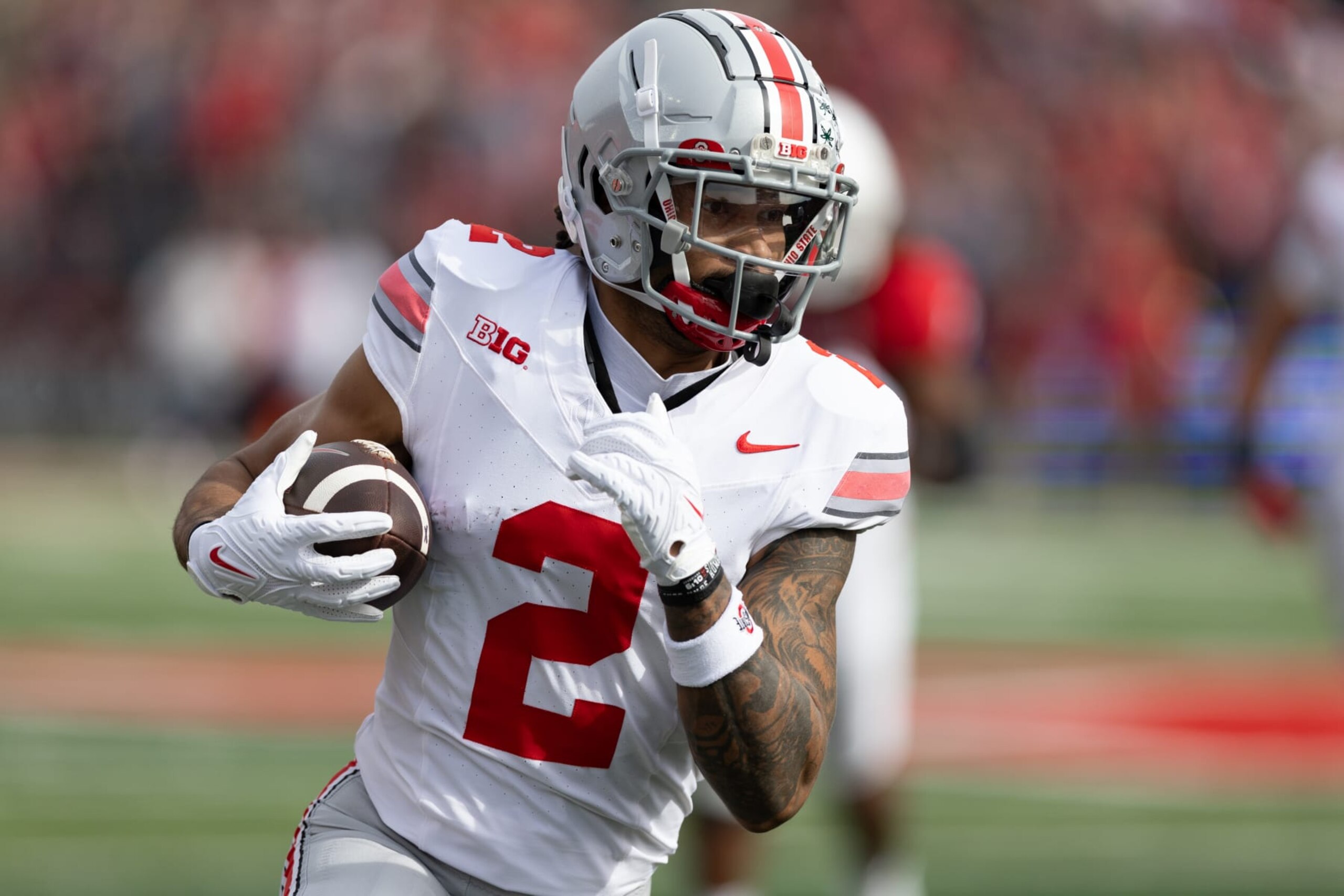 Ohio State wide receiver Emeka Egbuka