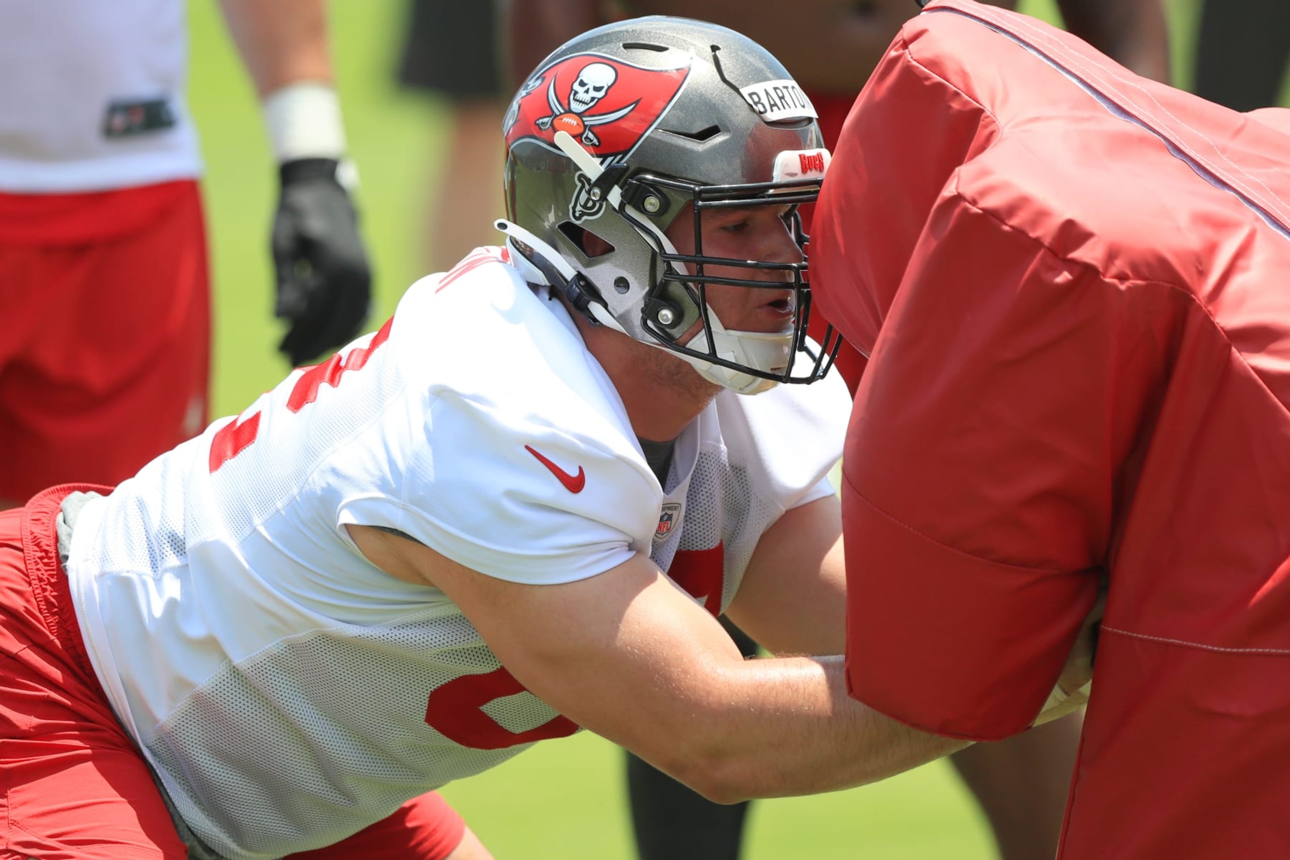 New Tampa Bay Buccaneers center Graham Barton