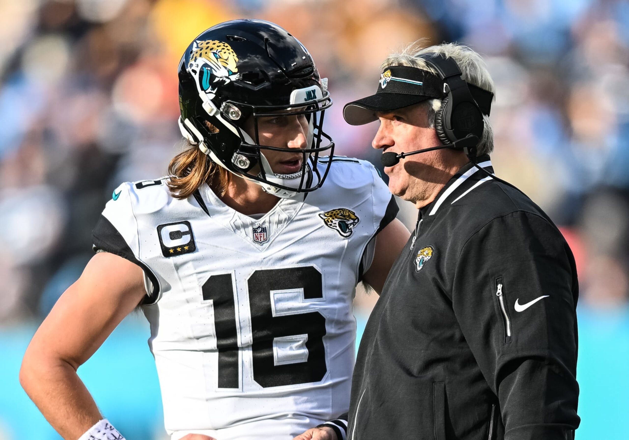 Trevor Lawrence and Doug Pederson