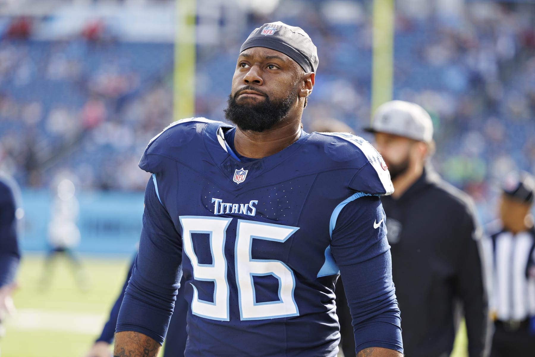 Titans defensive lineman Denico Autry
