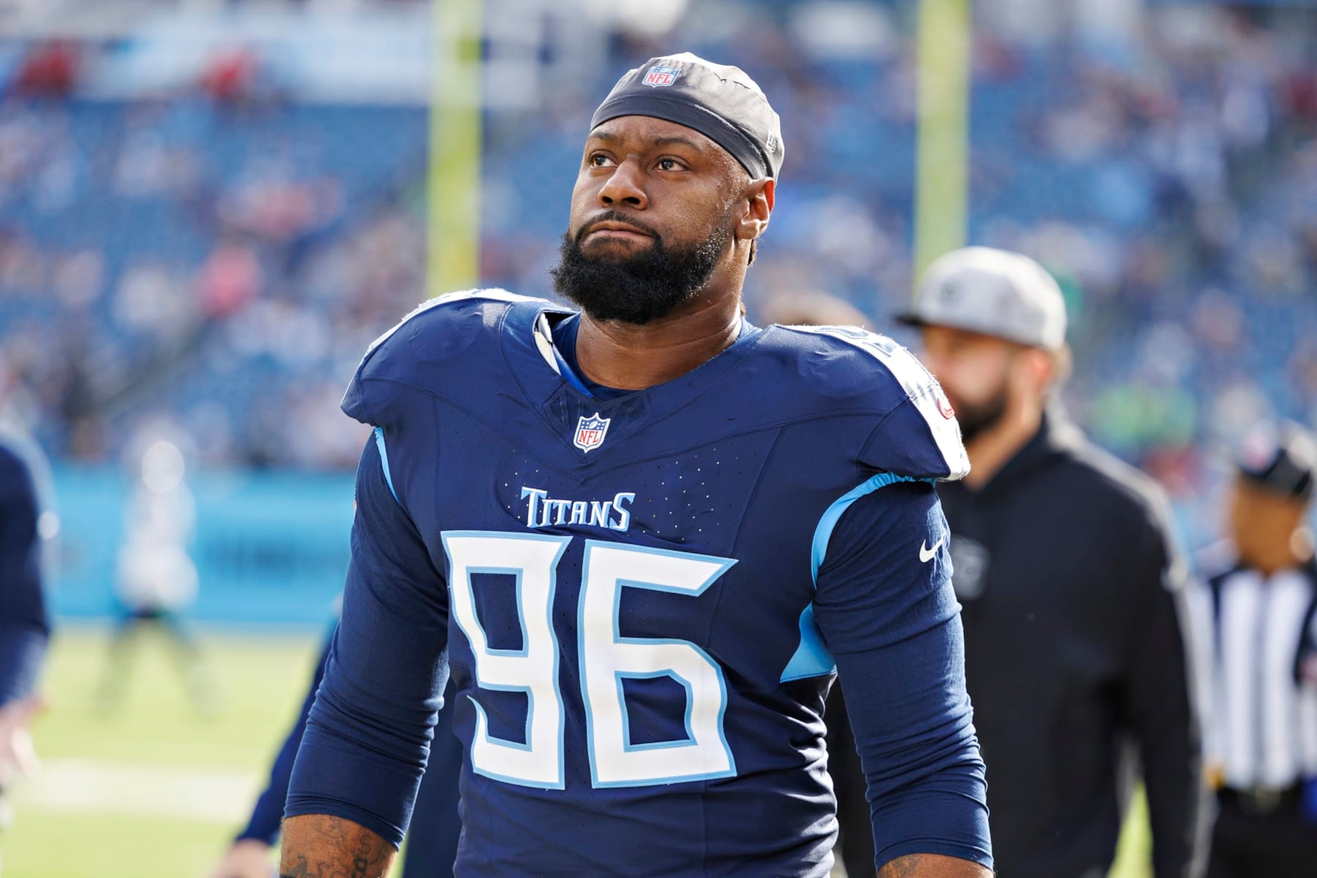 Titans defensive lineman Denico Autry