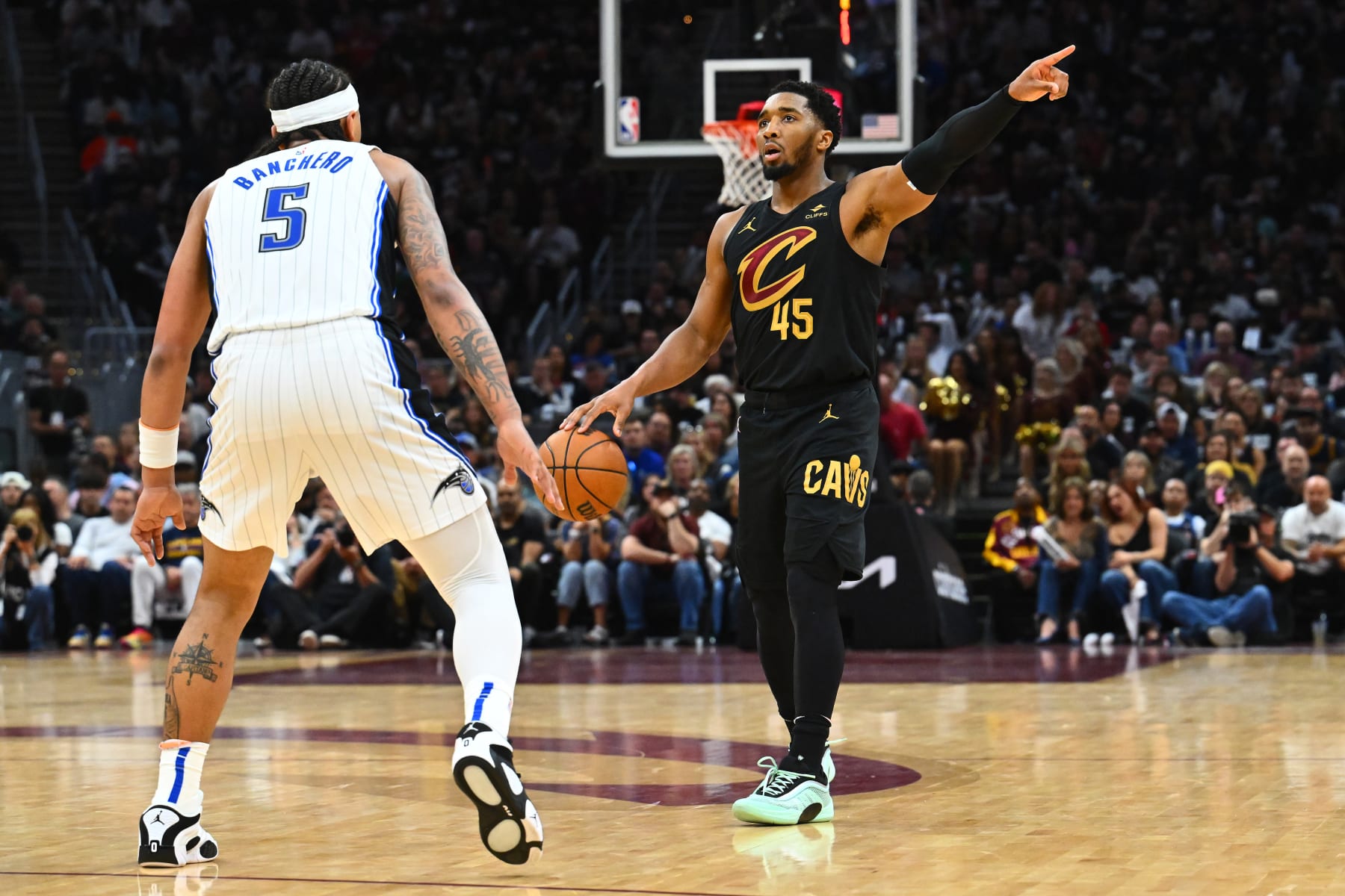 Paolo Banchero and Donovan Mitchell