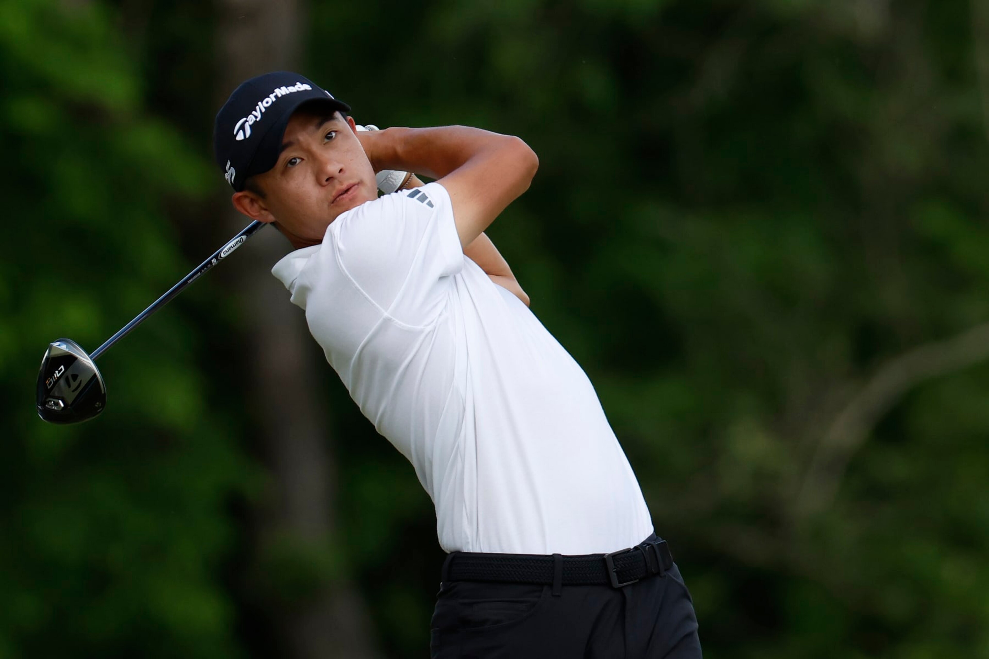 LOUISVILLE, KY - MAY 18: Collin Morikawa during the third round of the PGA Championship, May 18, 2024, at Valhalla Golf Club in Louisville, Kentucky.(Photo by Matthew Maxey/Icon Sportswire via Getty Images) LOUISVILLE, KY - MAY 18: Collin Morikawa during the third round of the PGA Championship, May 18, 2024, at Valhalla Golf Club in Louisville, Kentucky.(Photo by Matthew Maxey/Icon Sportswire via Getty Images)