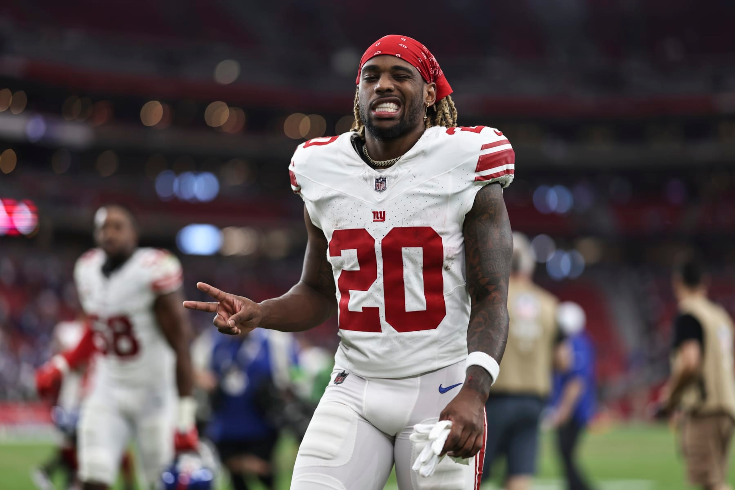 Giants RB Eric Gray
