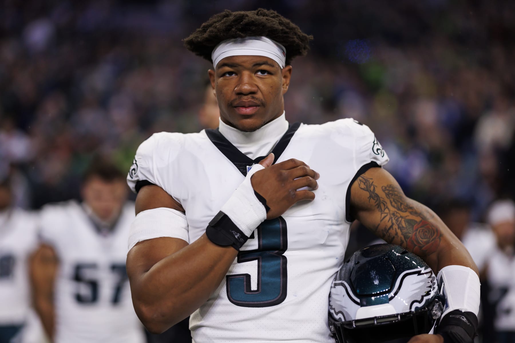 Eagles pass-rusher Nolan Smith