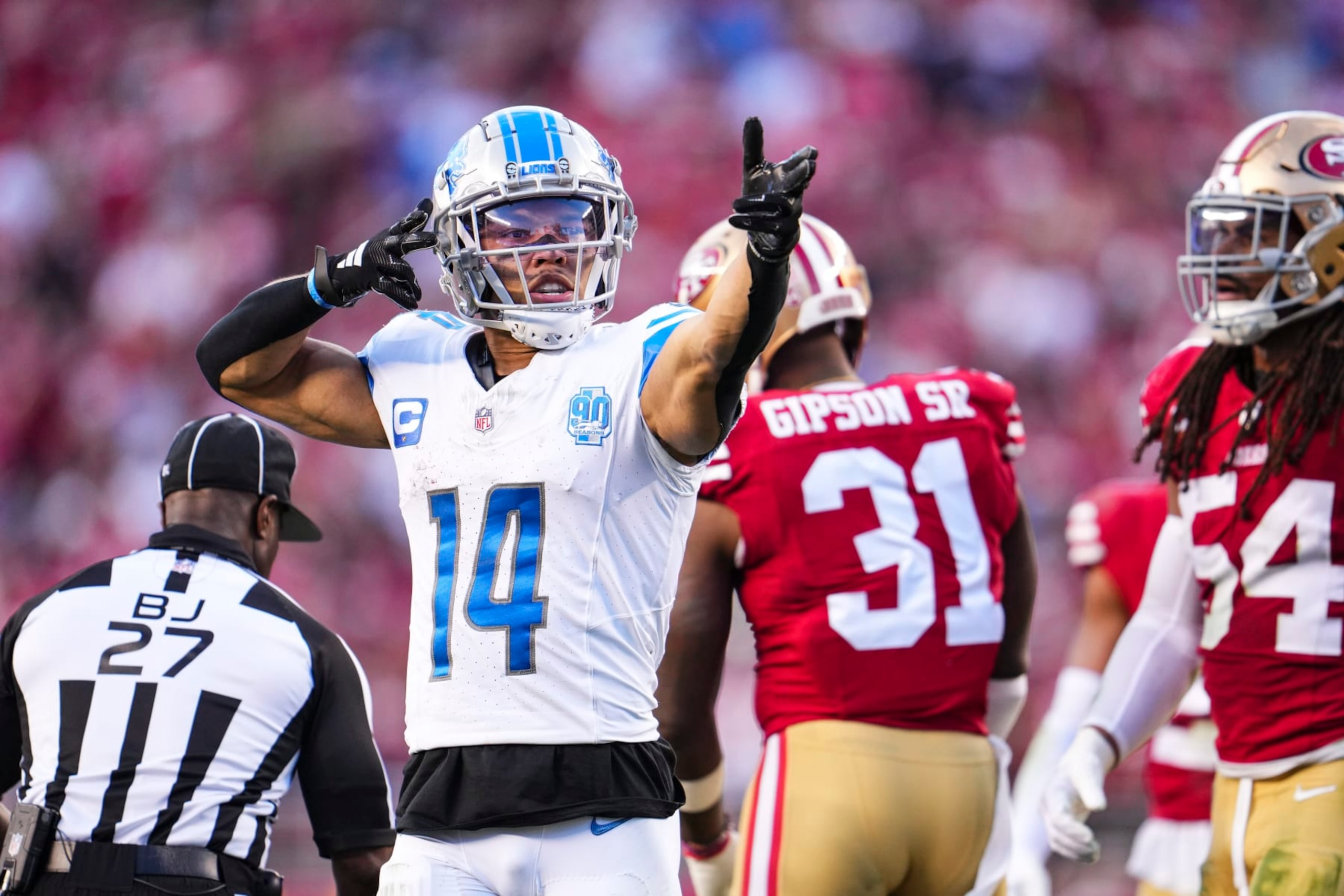 Lions WR Amon-Ra St. Brown