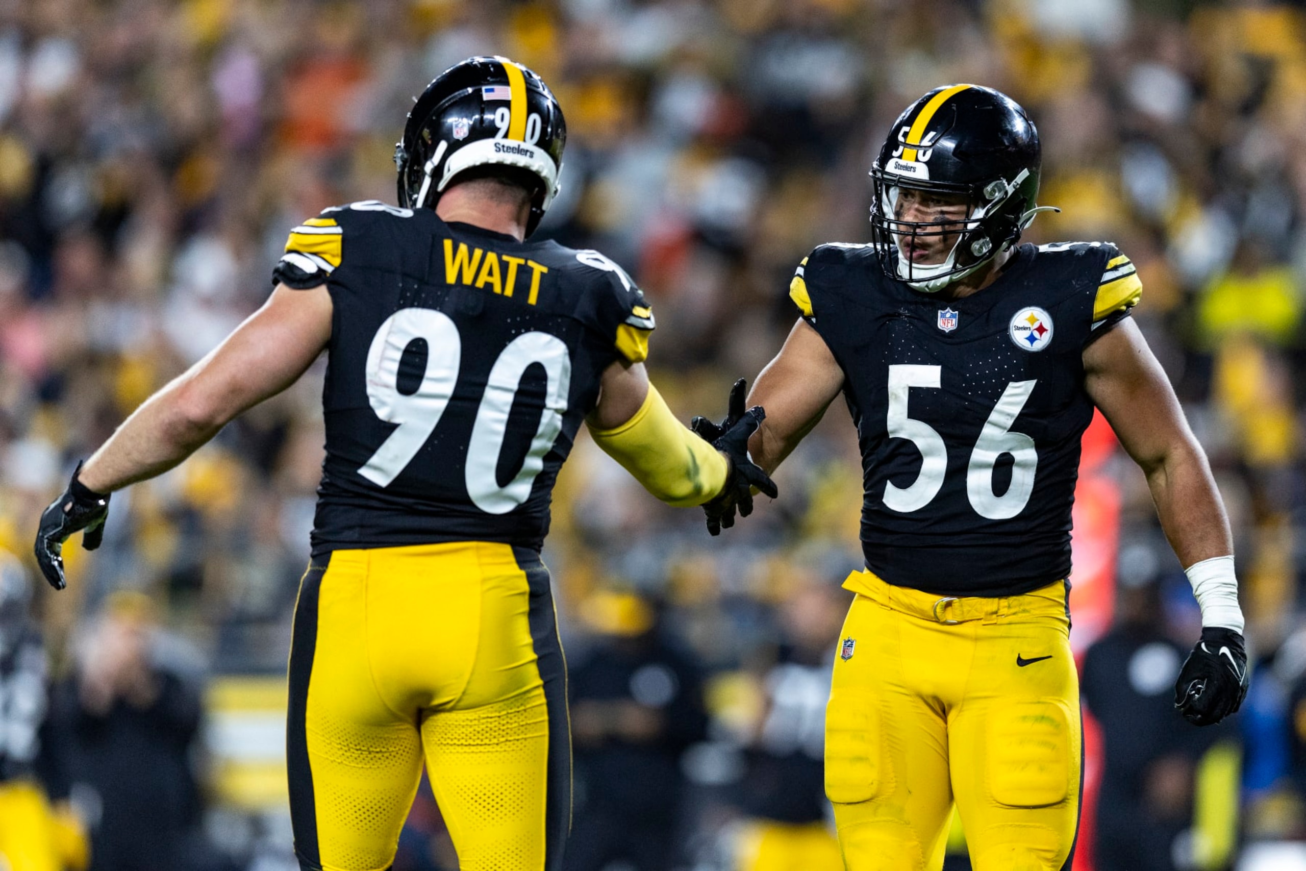 T.J. Watt and Alex Highsmith