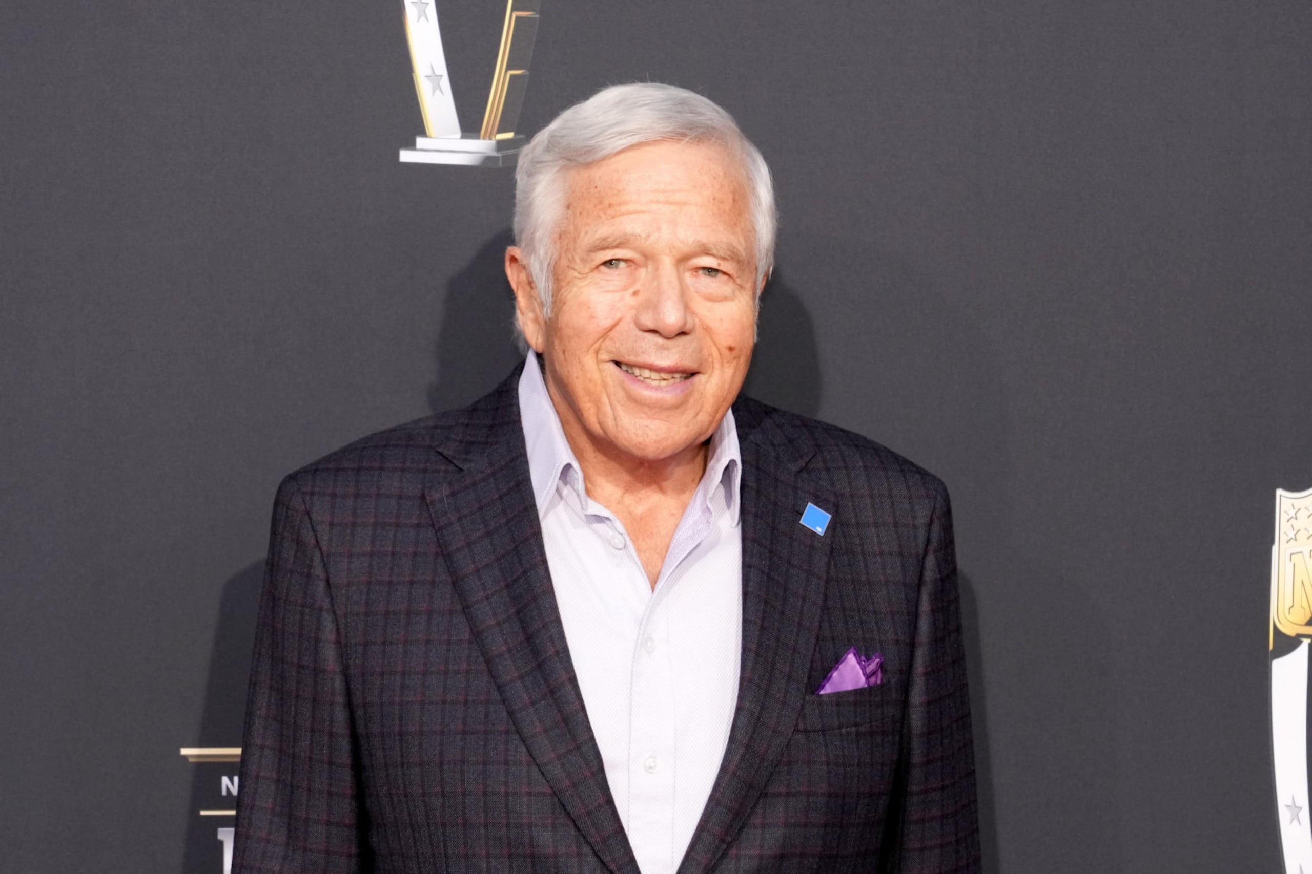 LAS VEGAS, NEVADA - FEBRUARY 08: New England Patriots owner Robert Kraft attends the 13th Annual NFL Honors at Resorts World Theatre on February 08, 2024 in Las Vegas, Nevada. (Photo by Jeff Kravitz/FilmMagic)