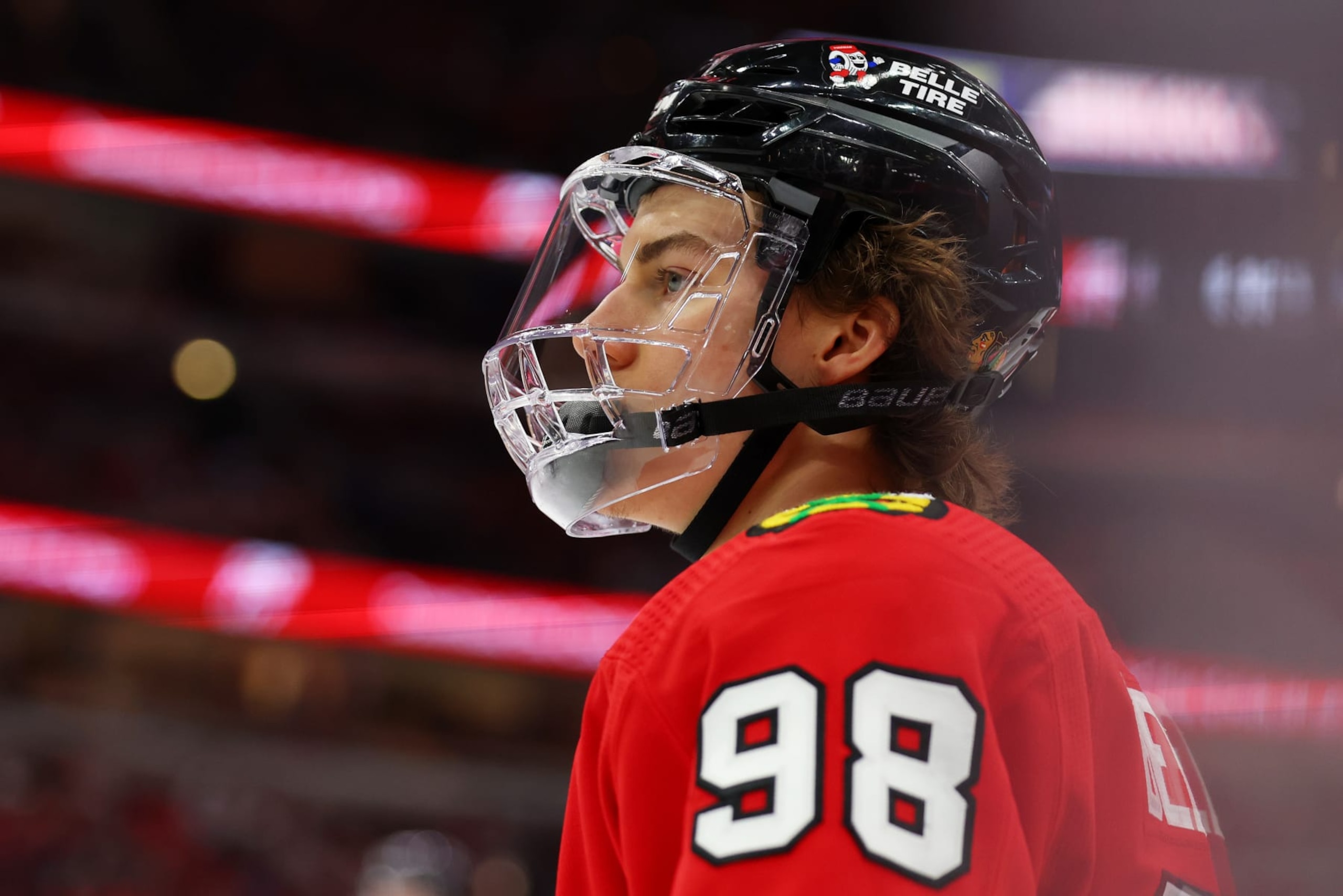 Chicago Blackhawks center Connor Bedard