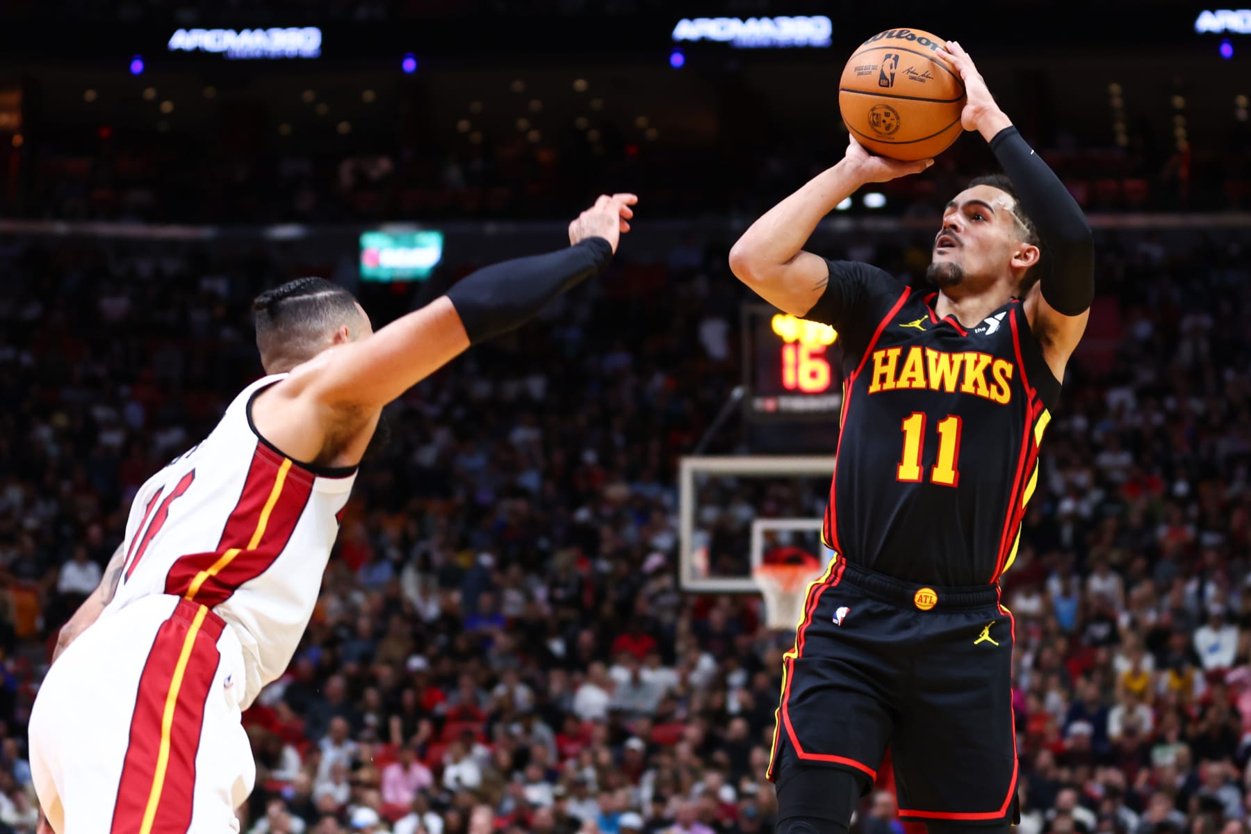 Caleb Martin and Trae Young