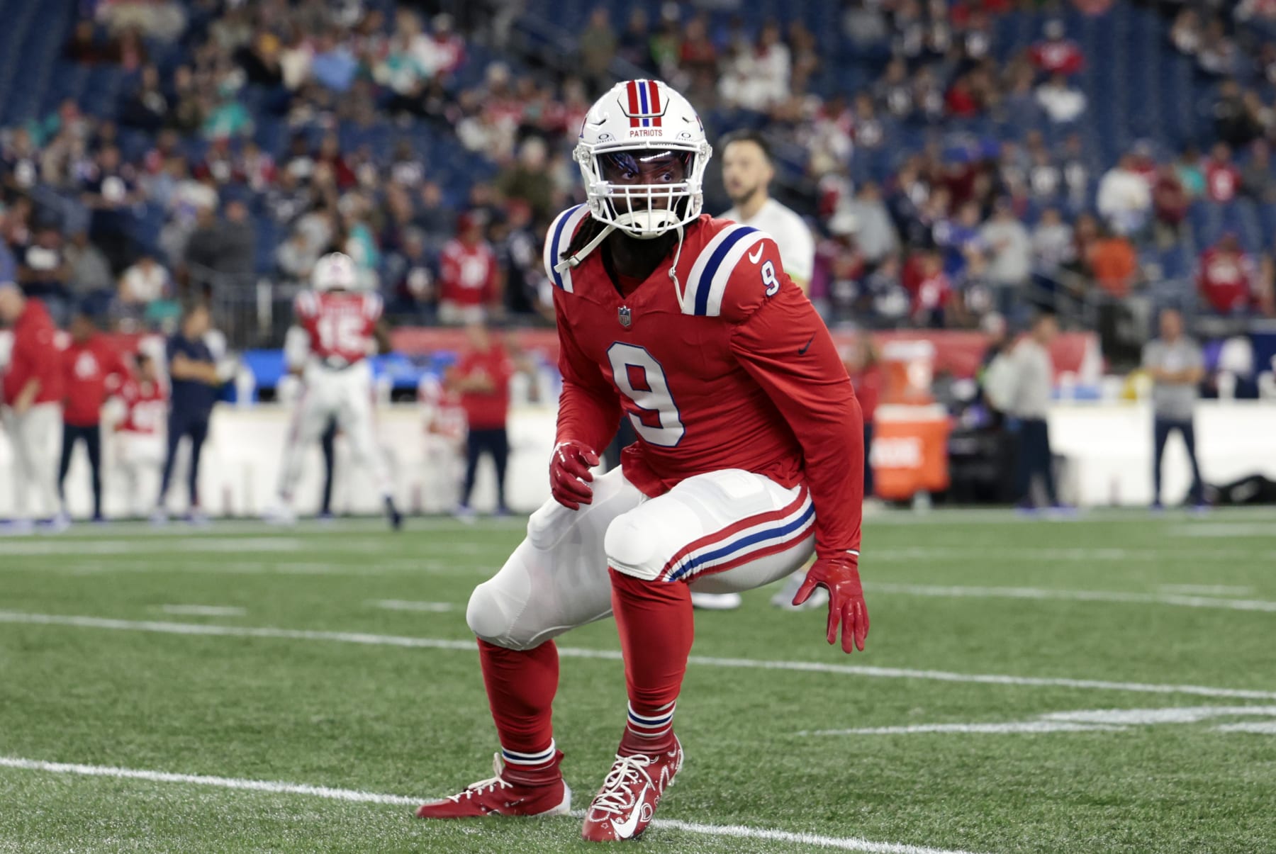 New England Patriots edge-rusher Matthew Judon