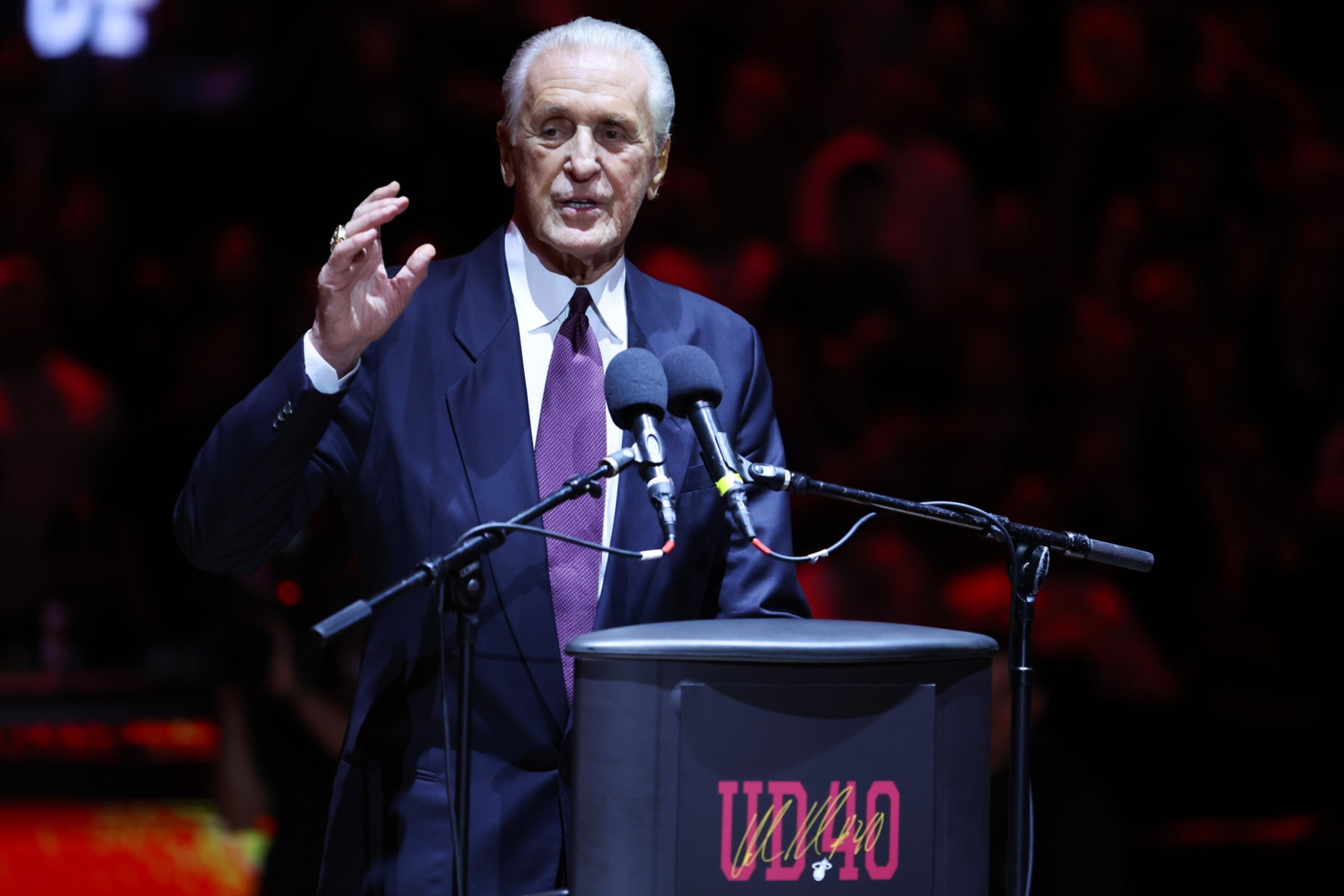 Heat president Pat Riley