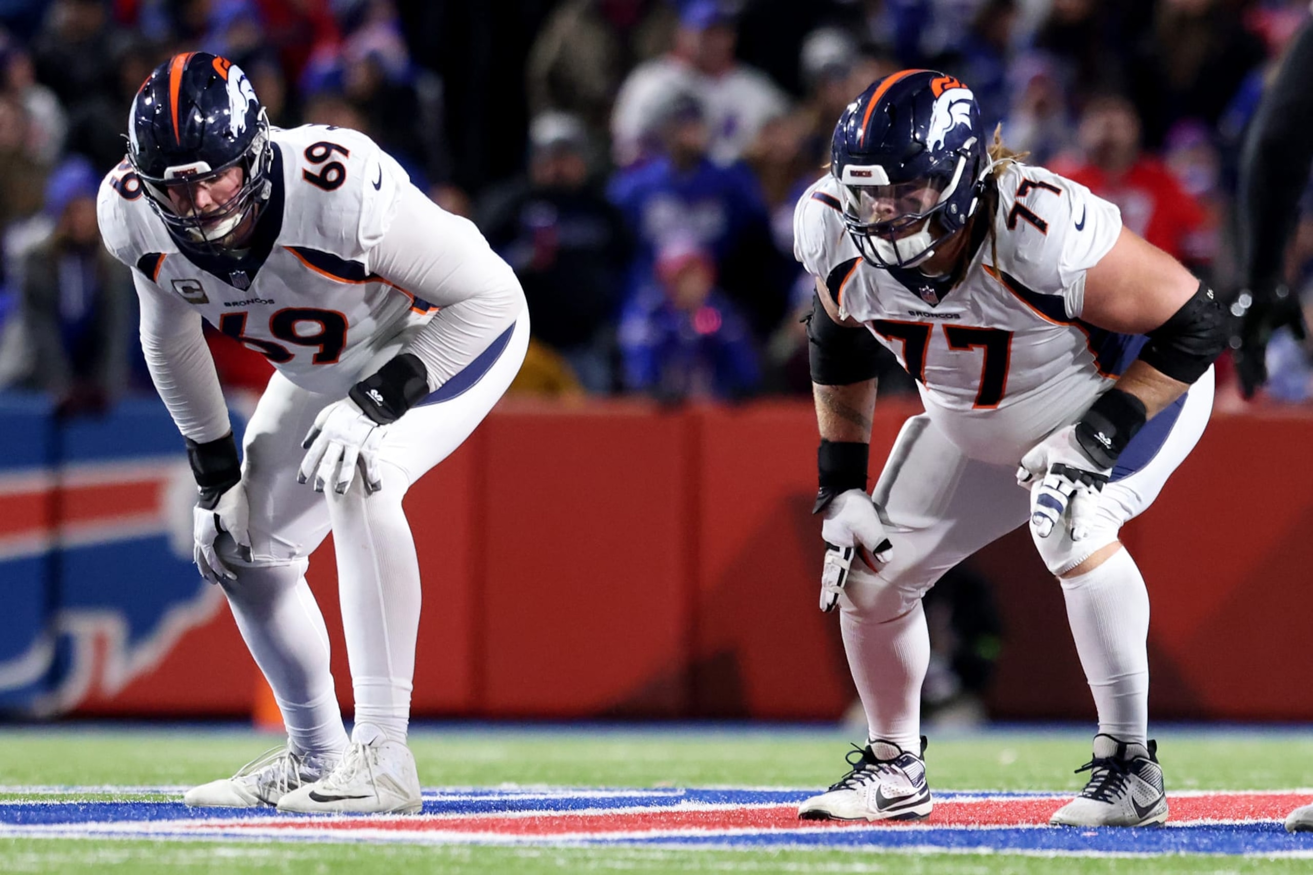 Mike McGlinchey (left) and Quinn Meinerz (right)