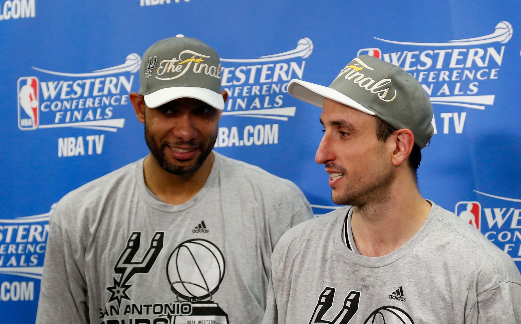 Tim Duncan and Manu Ginobili