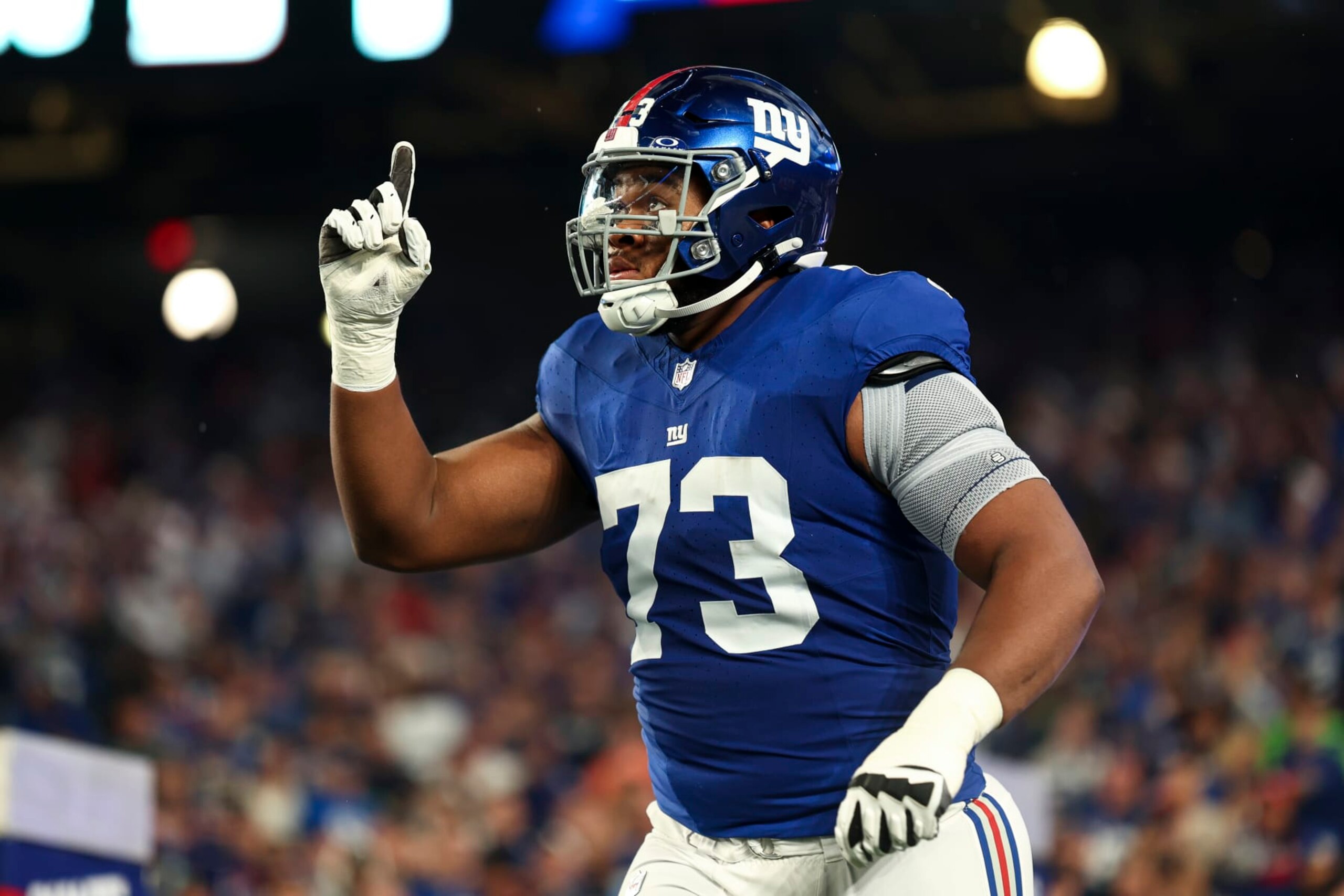 Giants OT Evan Neal Giants OT Evan Neal
