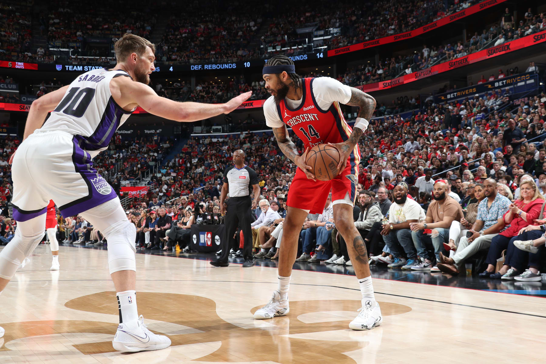 Domantas Sabonis and Brandon Ingram