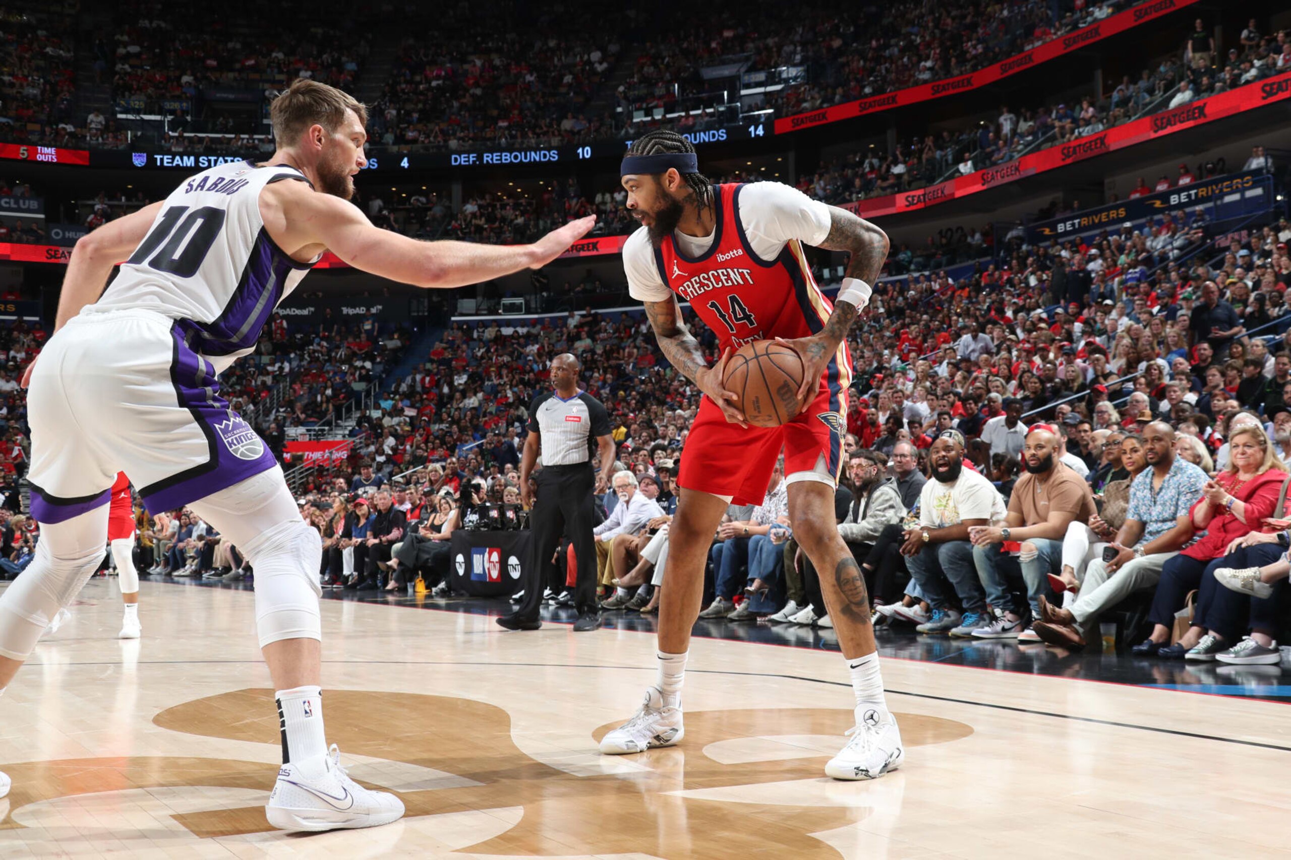 Domantas Sabonis and Brandon Ingram
