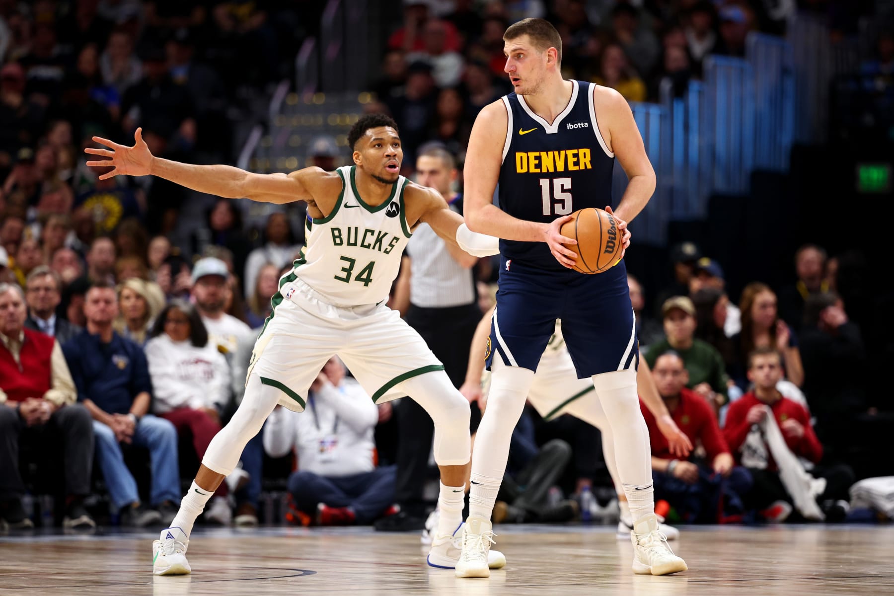 Giannis Antetokounmpo and Nikola Jokic