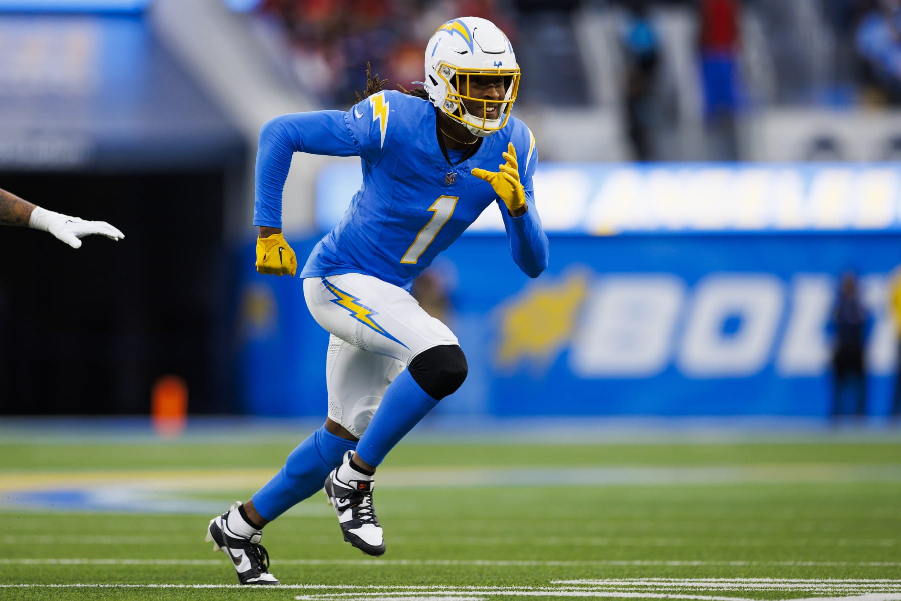 Los Angeles Chargers wide receiver Quentin Johnston