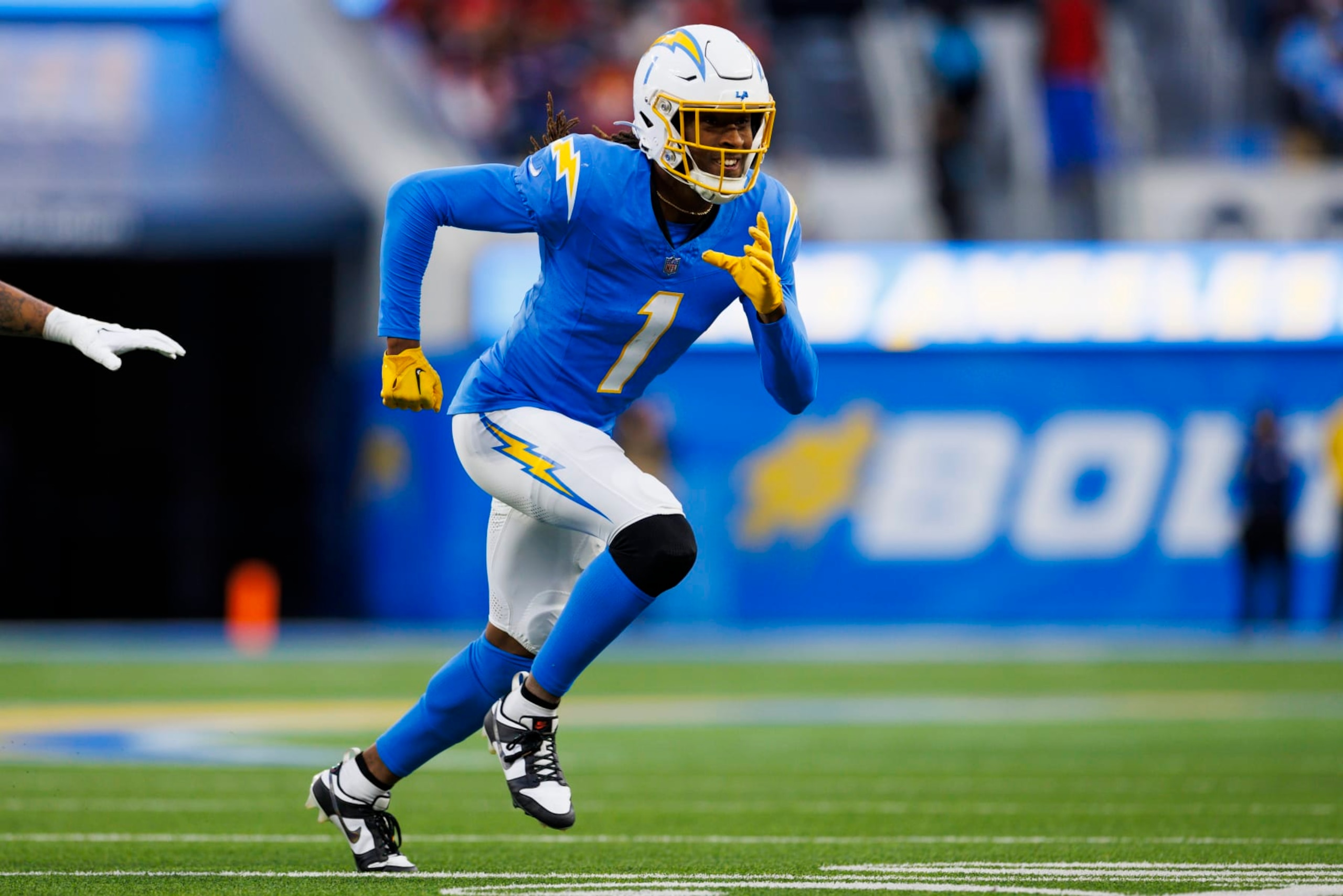 Los Angeles Chargers wide receiver Quentin Johnston