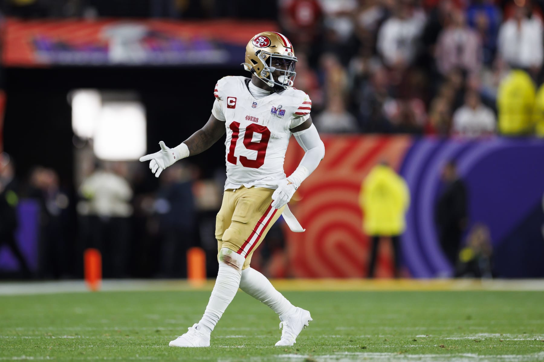 San Francisco wide receiver Deebo Samuel