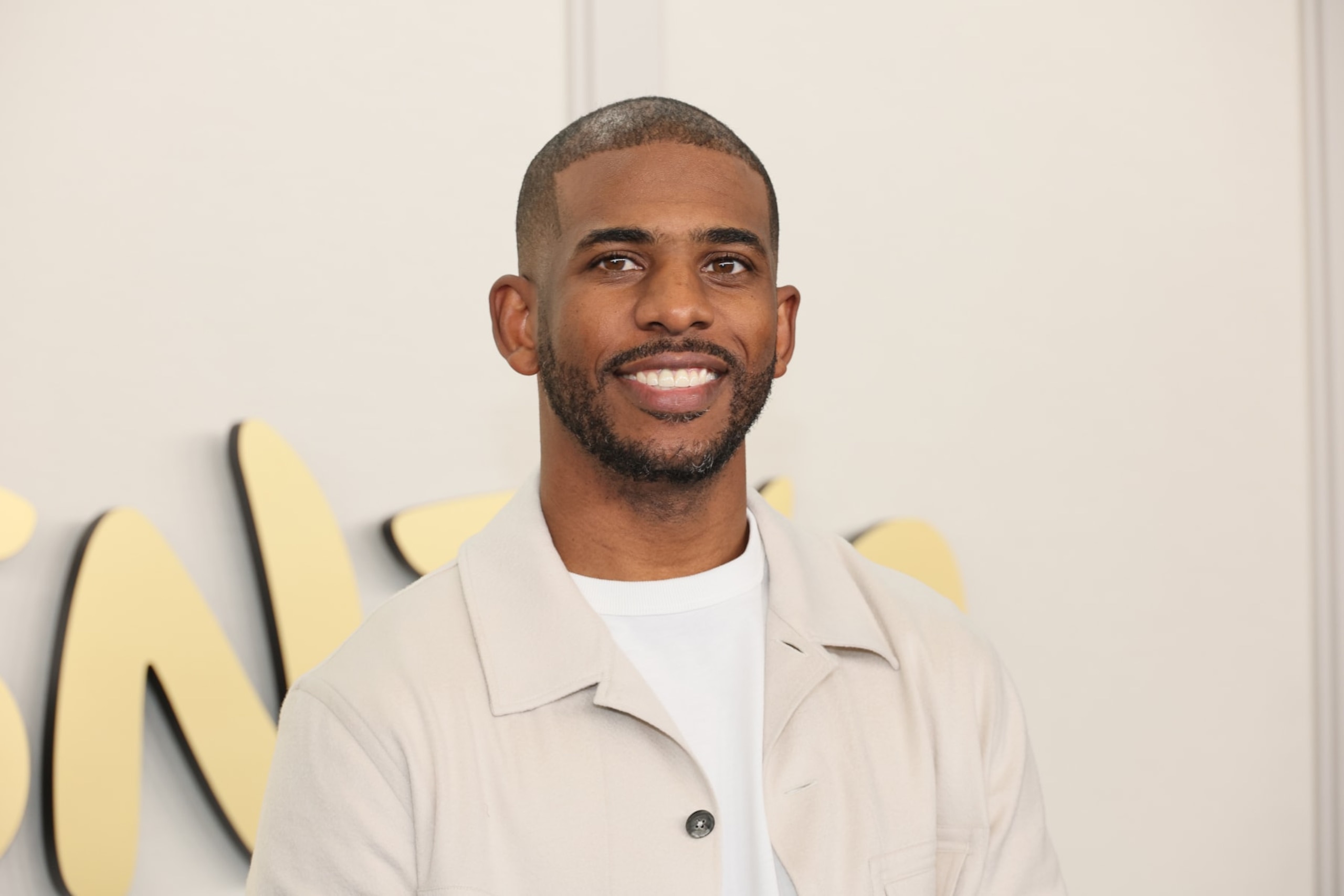 NEW YORK, NEW YORK - MAY 14: Chris Paul attends the 2024 Disney Upfront at Javits Center on May 14, 2024 in New York City. (Photo by Dia Dipasupil/Getty Images)