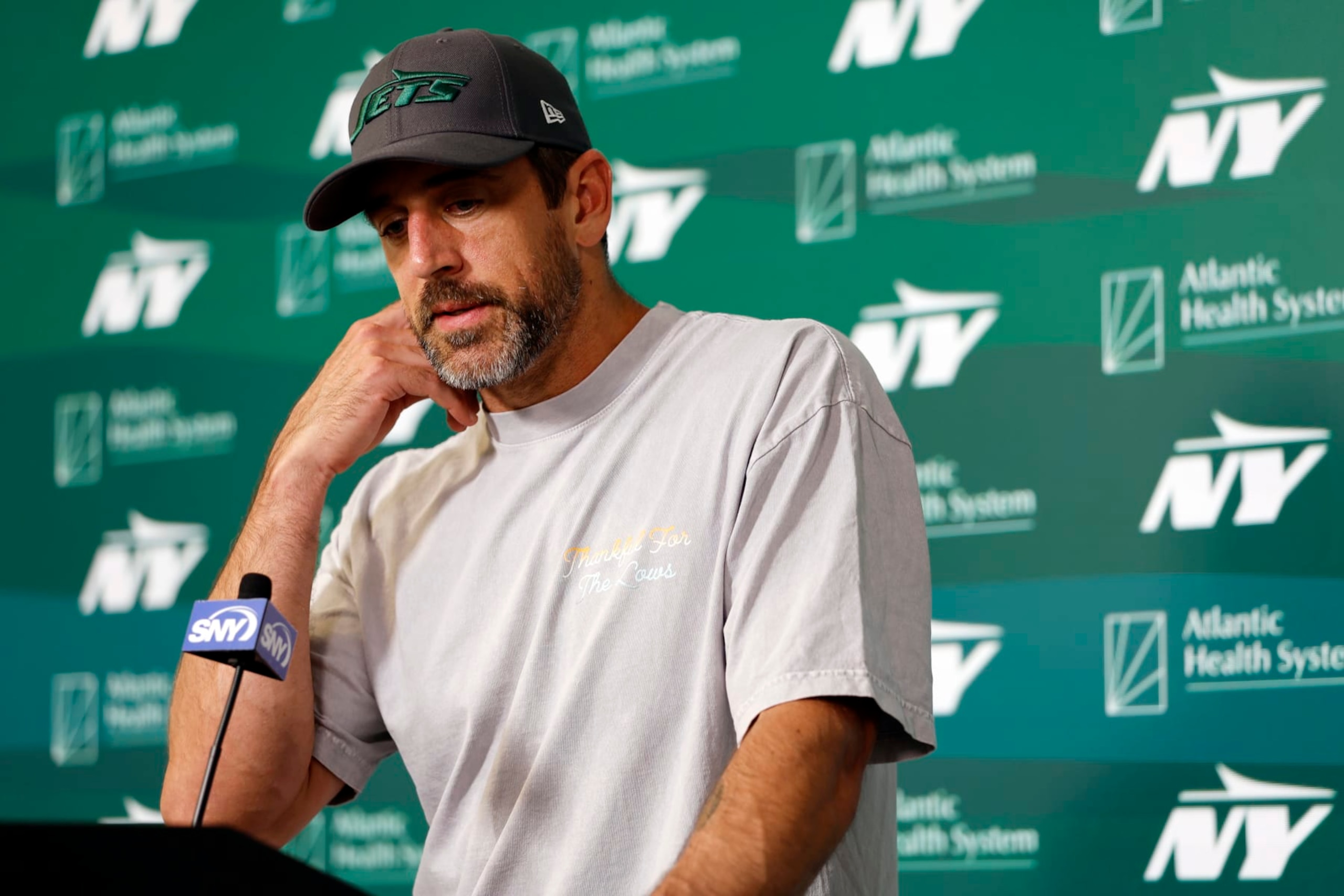 New York Jets QB Aaron Rodgers New York Jets QB Aaron Rodgers