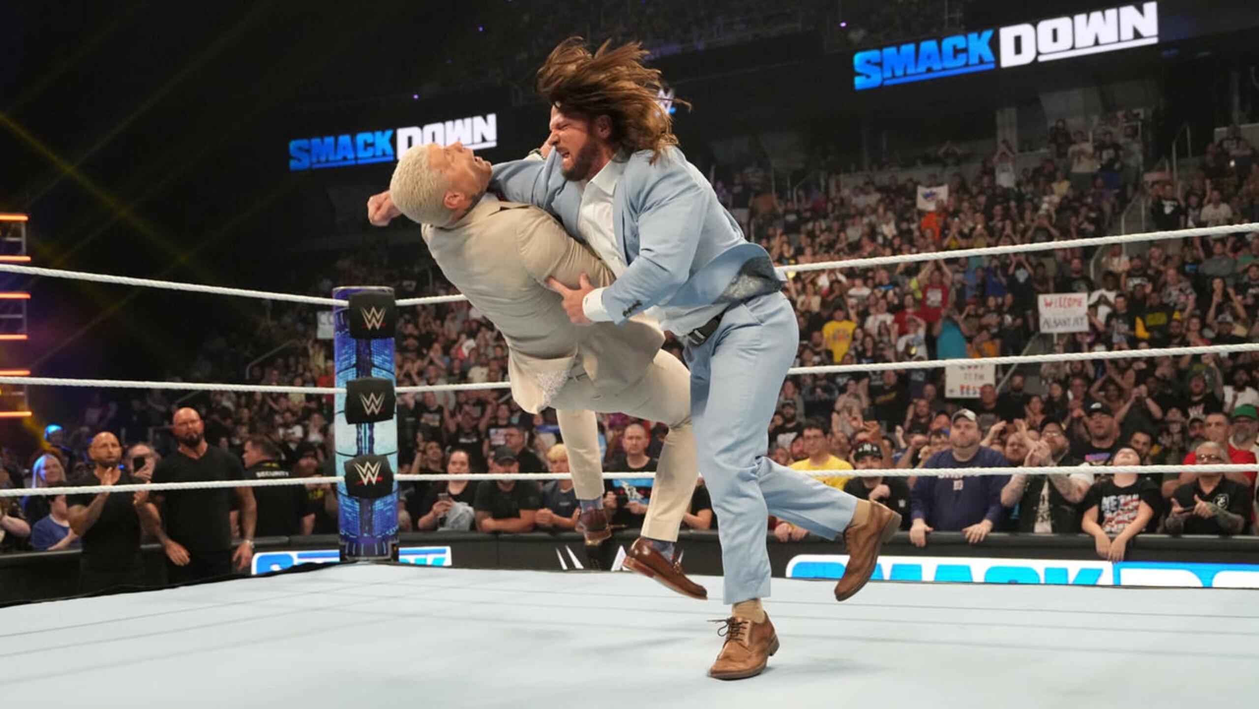 AJ Styles turned on Cody Rhodes on Friday, moving back to a storyline that lacked steam anyway.